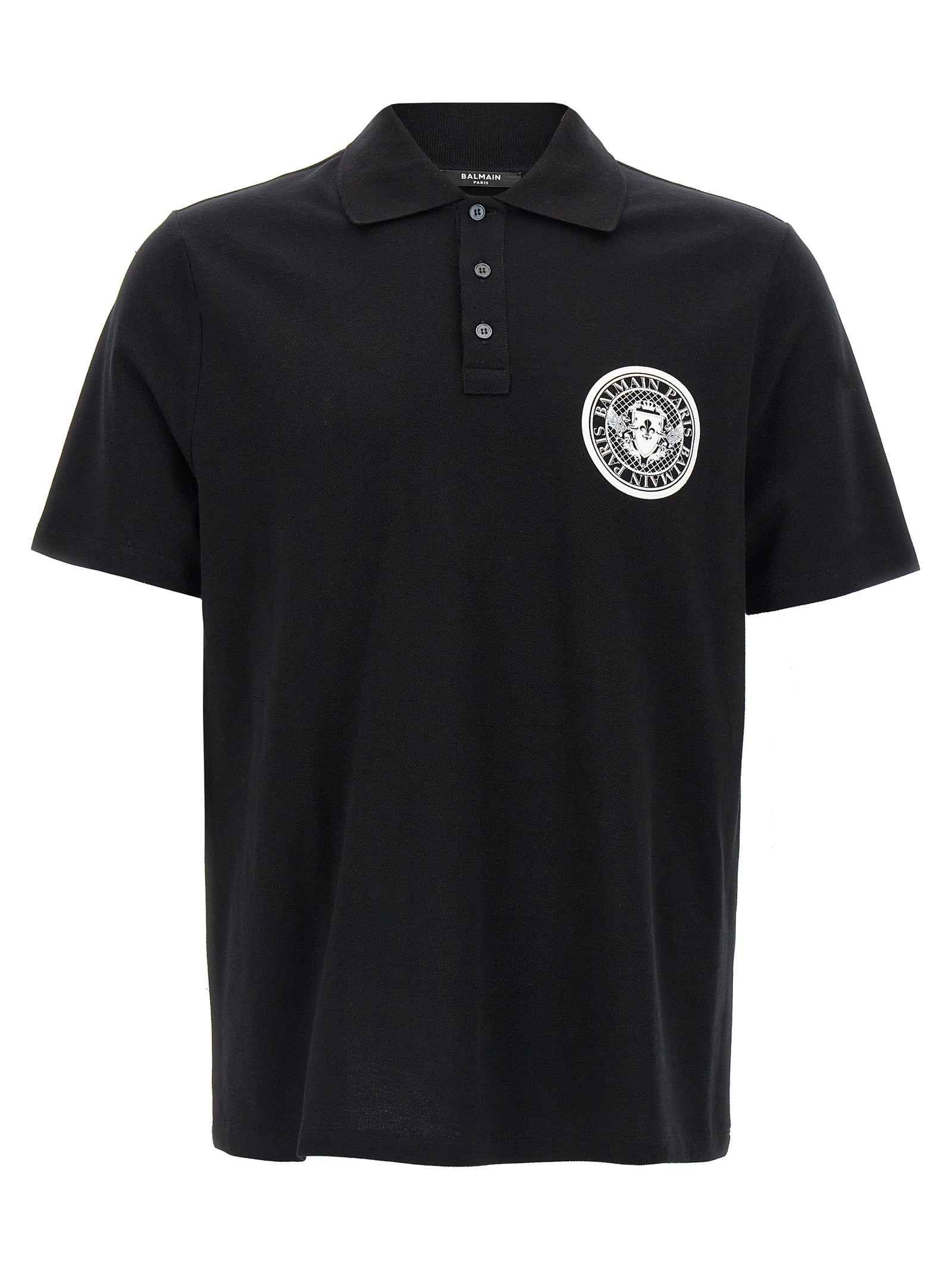 Bicolor Cotton Polo Shirt