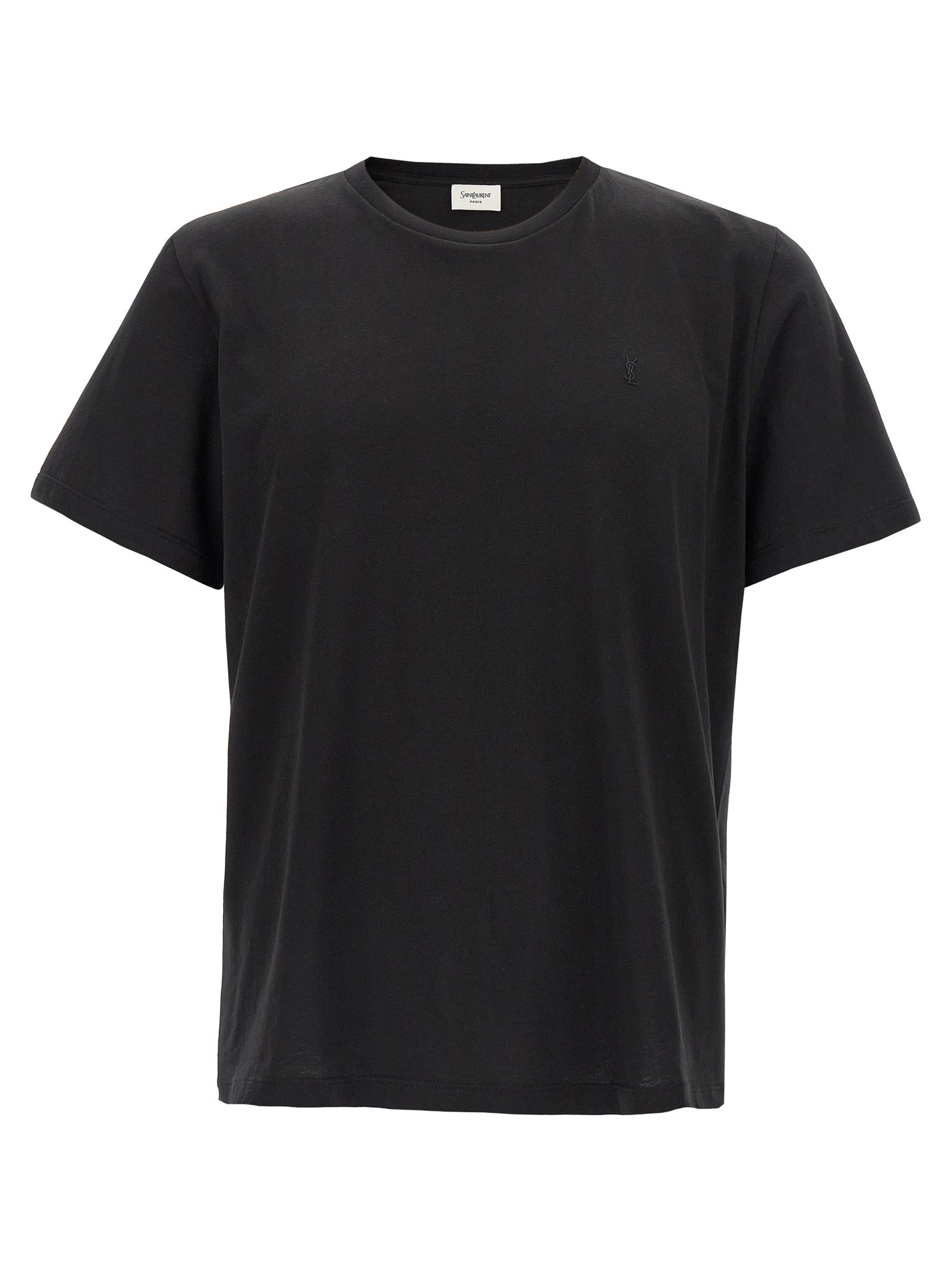 Black Cotton T-Shirt