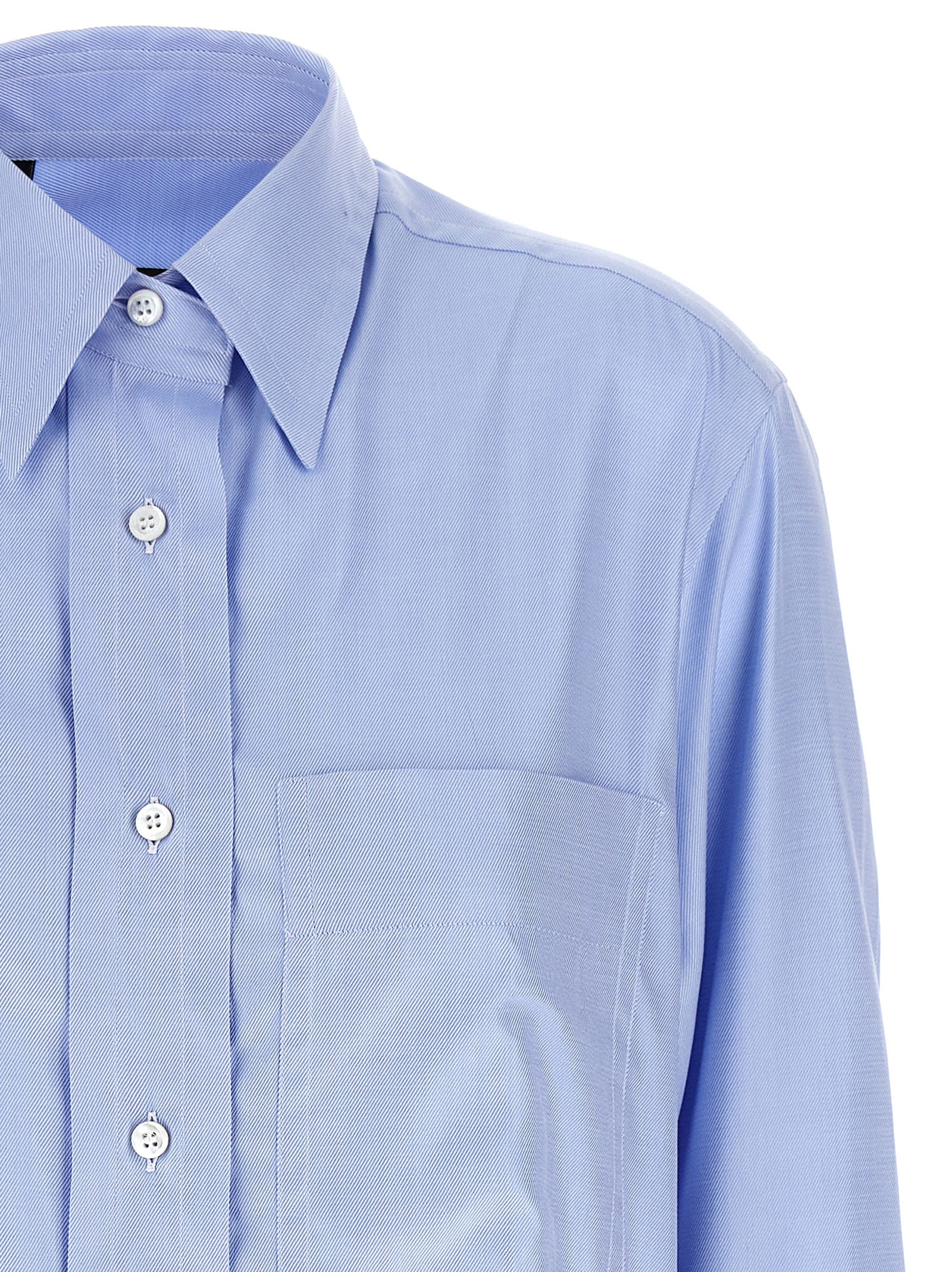 Blue Cotton Blouse