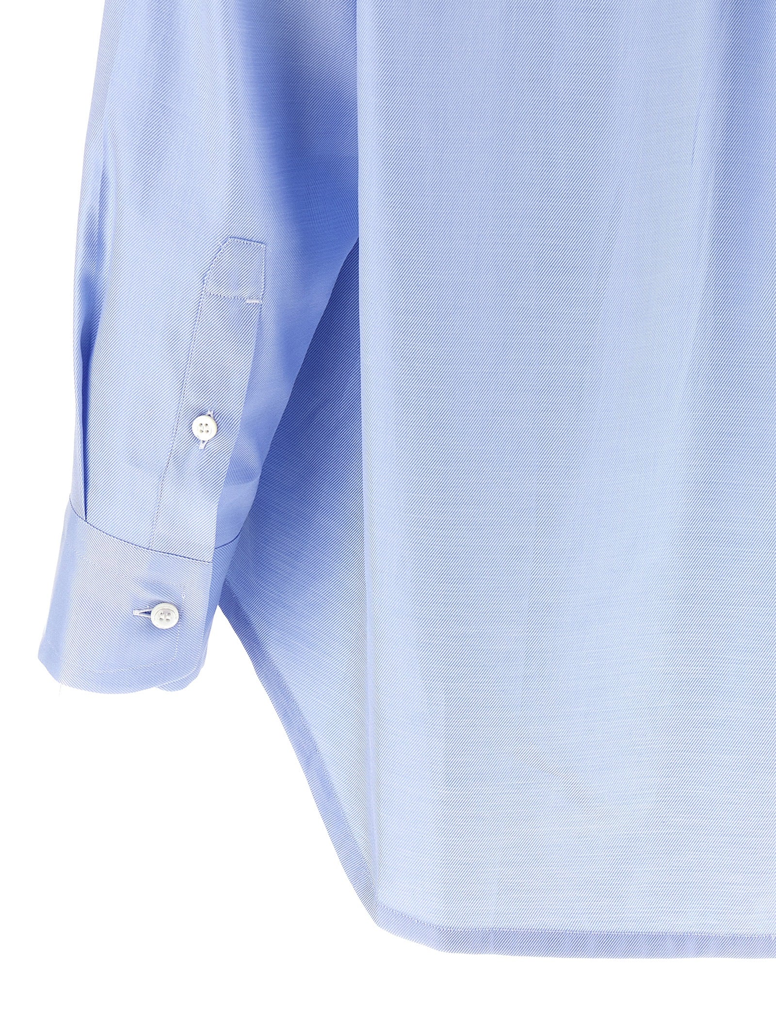 Blue Cotton Blouse