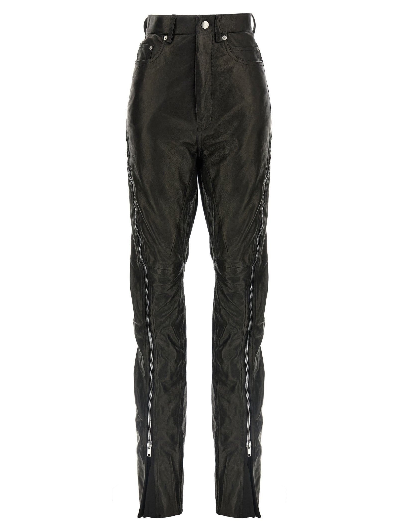 Black Leather Pants