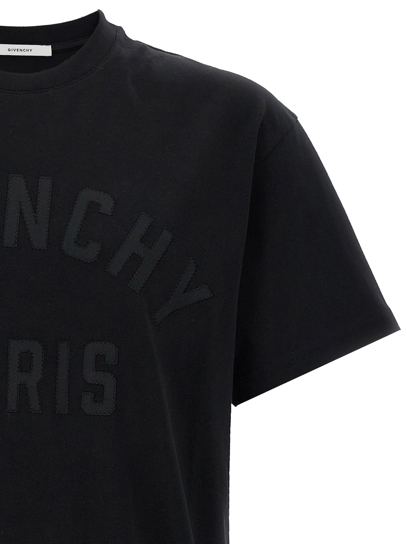 Black Cotton T-Shirt