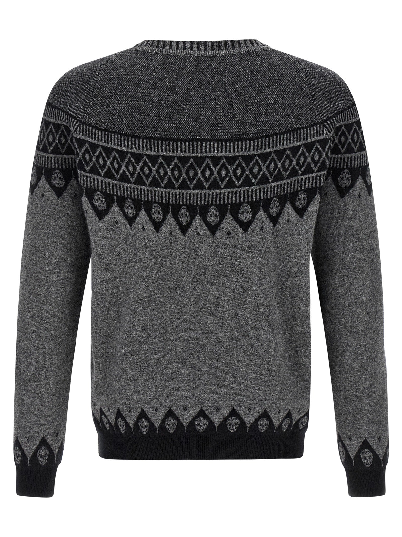 Gray Wool Cardigan