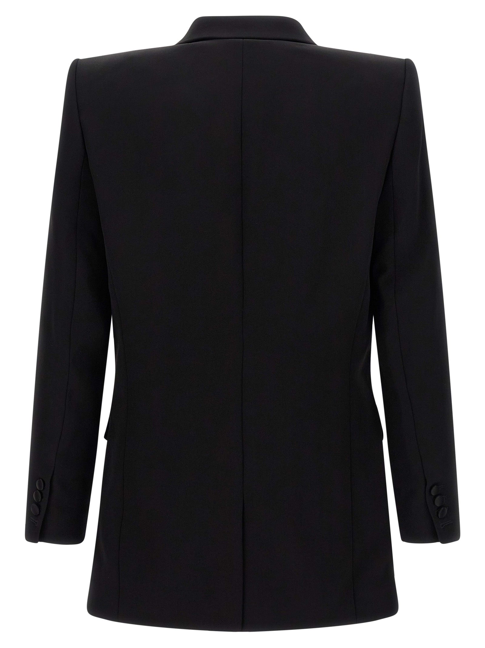 Black Viscose Blazer