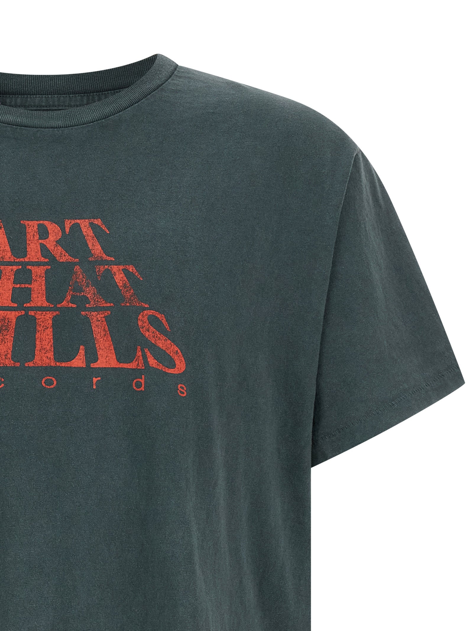 Gray Cotton T-Shirt