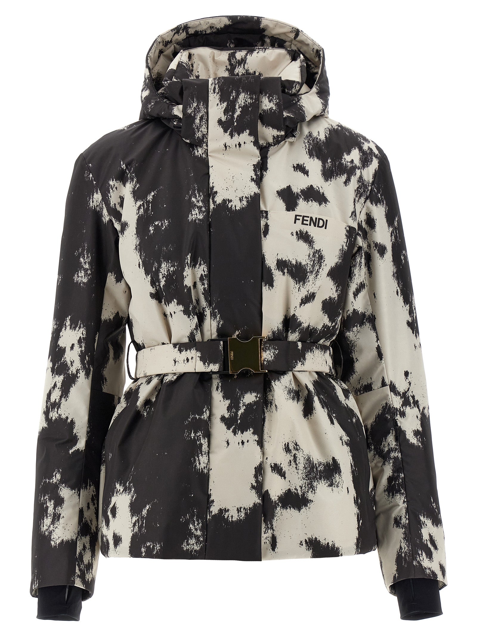 Multicolor Polyester Shell Jacket