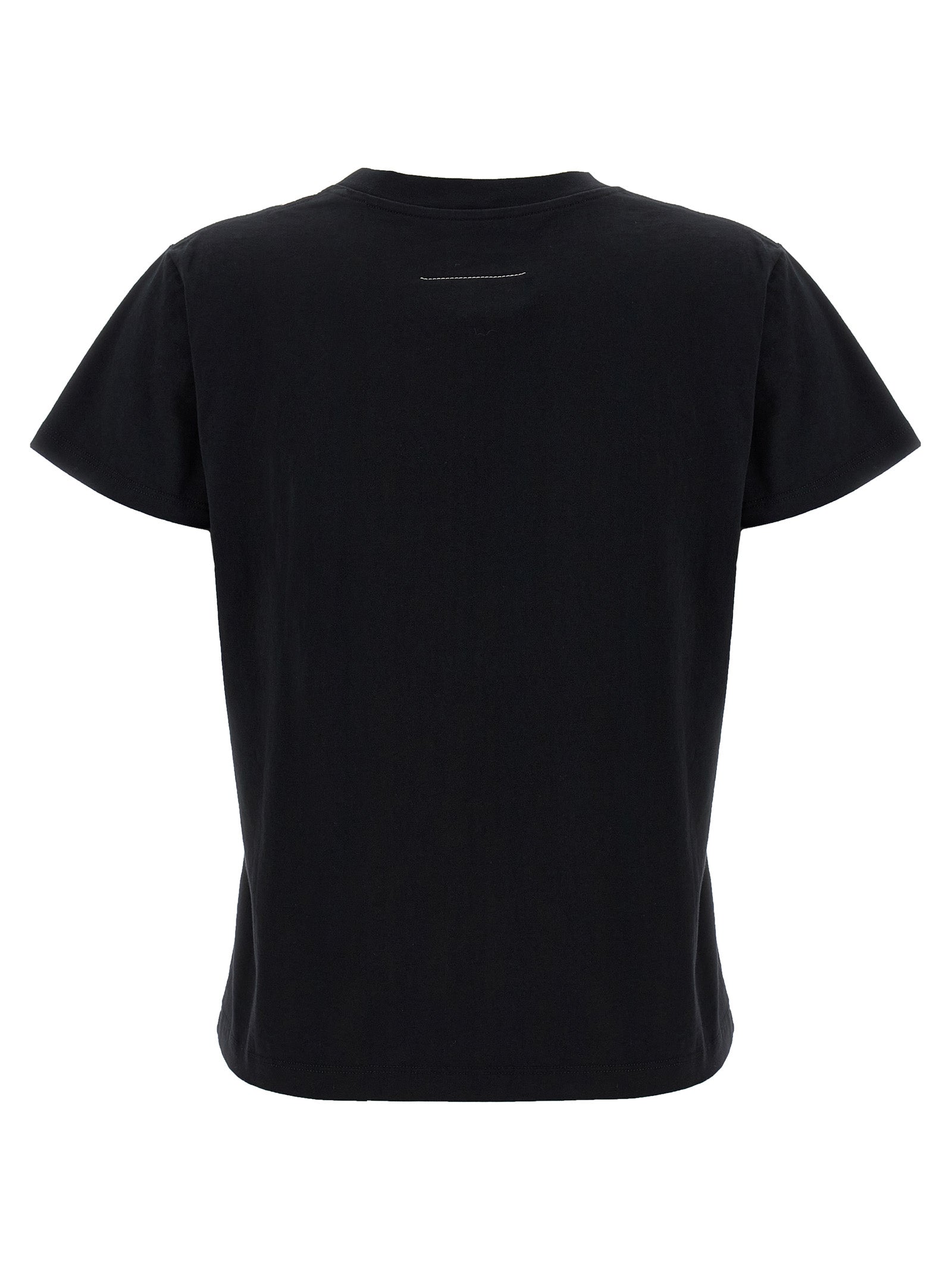 Black Cotton T-Shirt