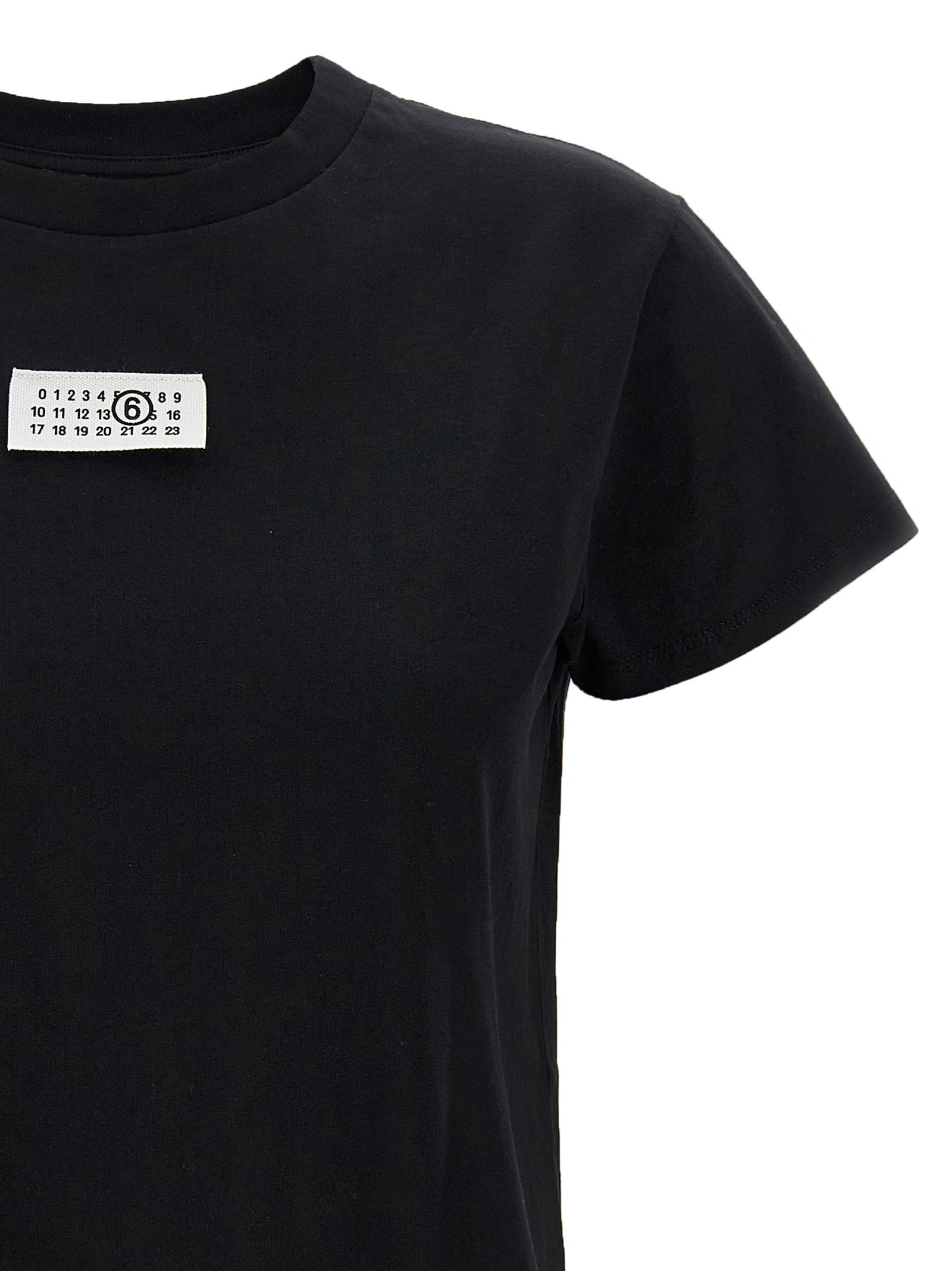 Black Cotton T-Shirt