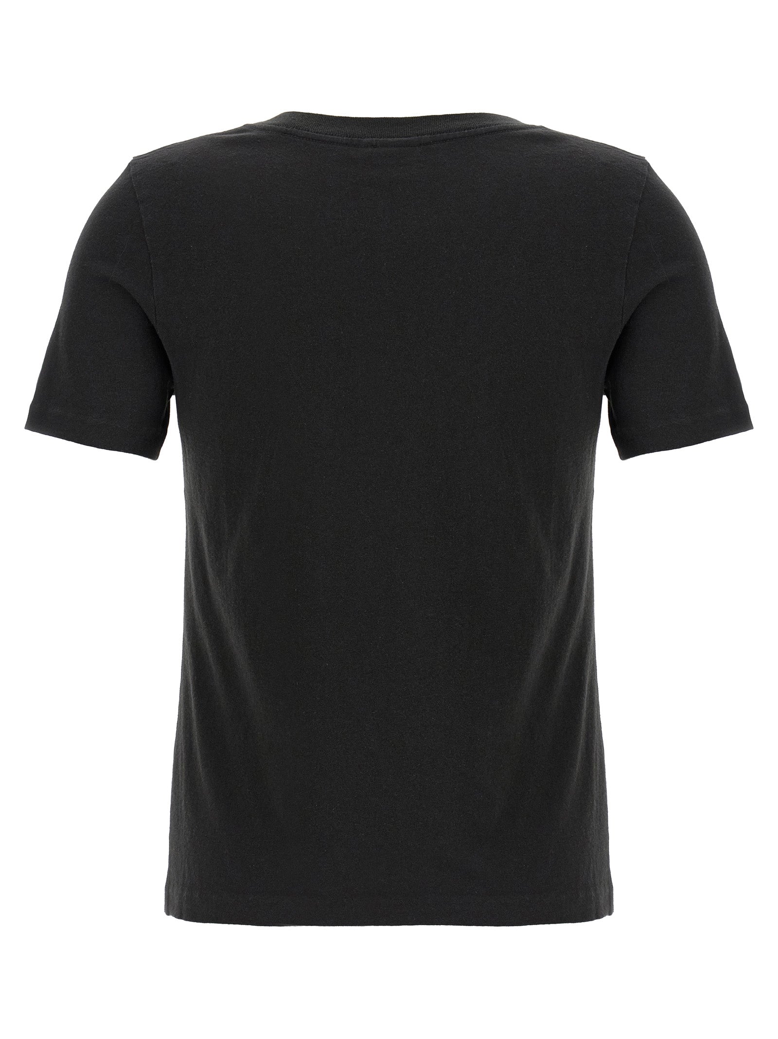 Black Cotton T-Shirt