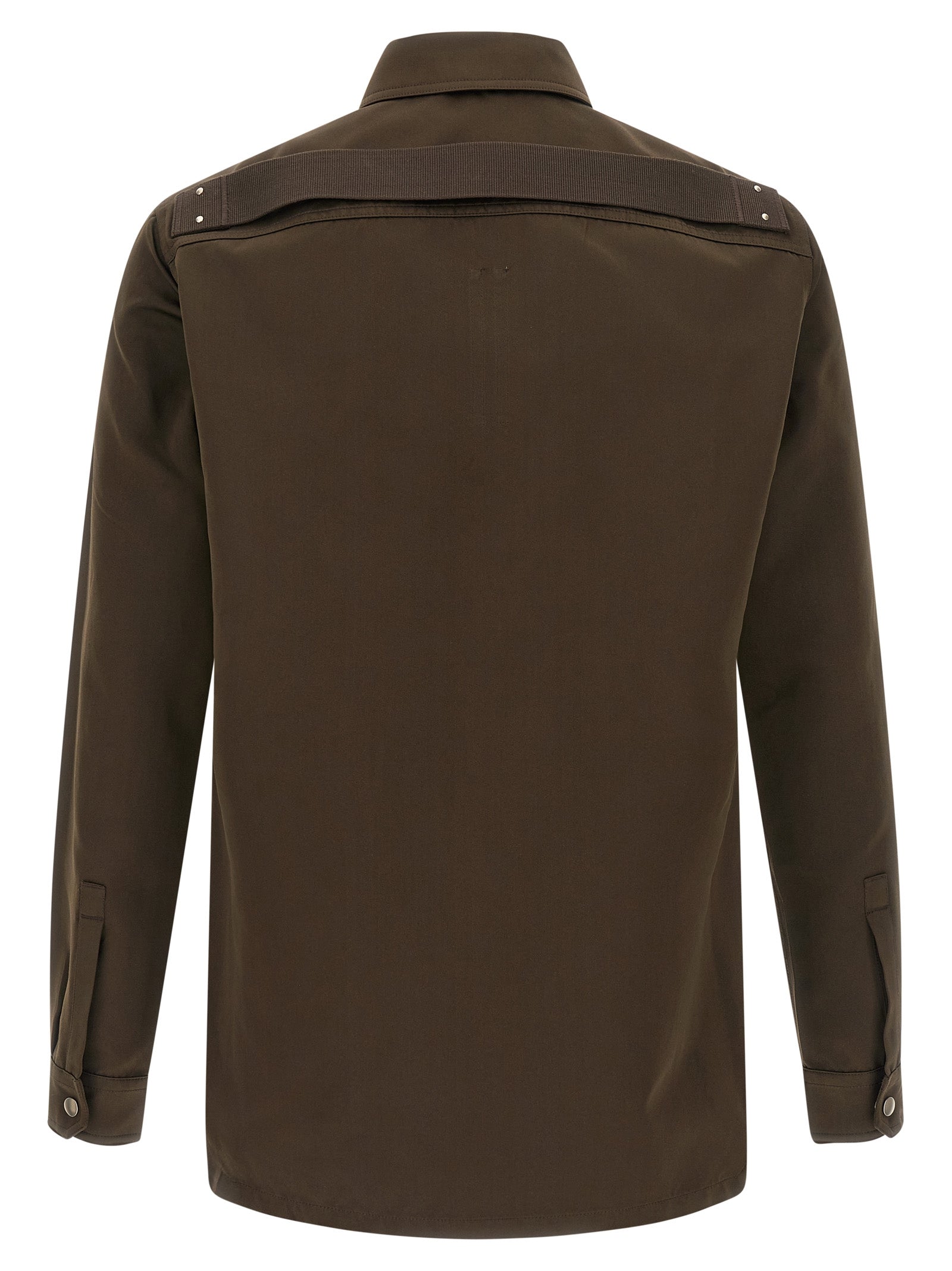 Brown Polyester Blouse