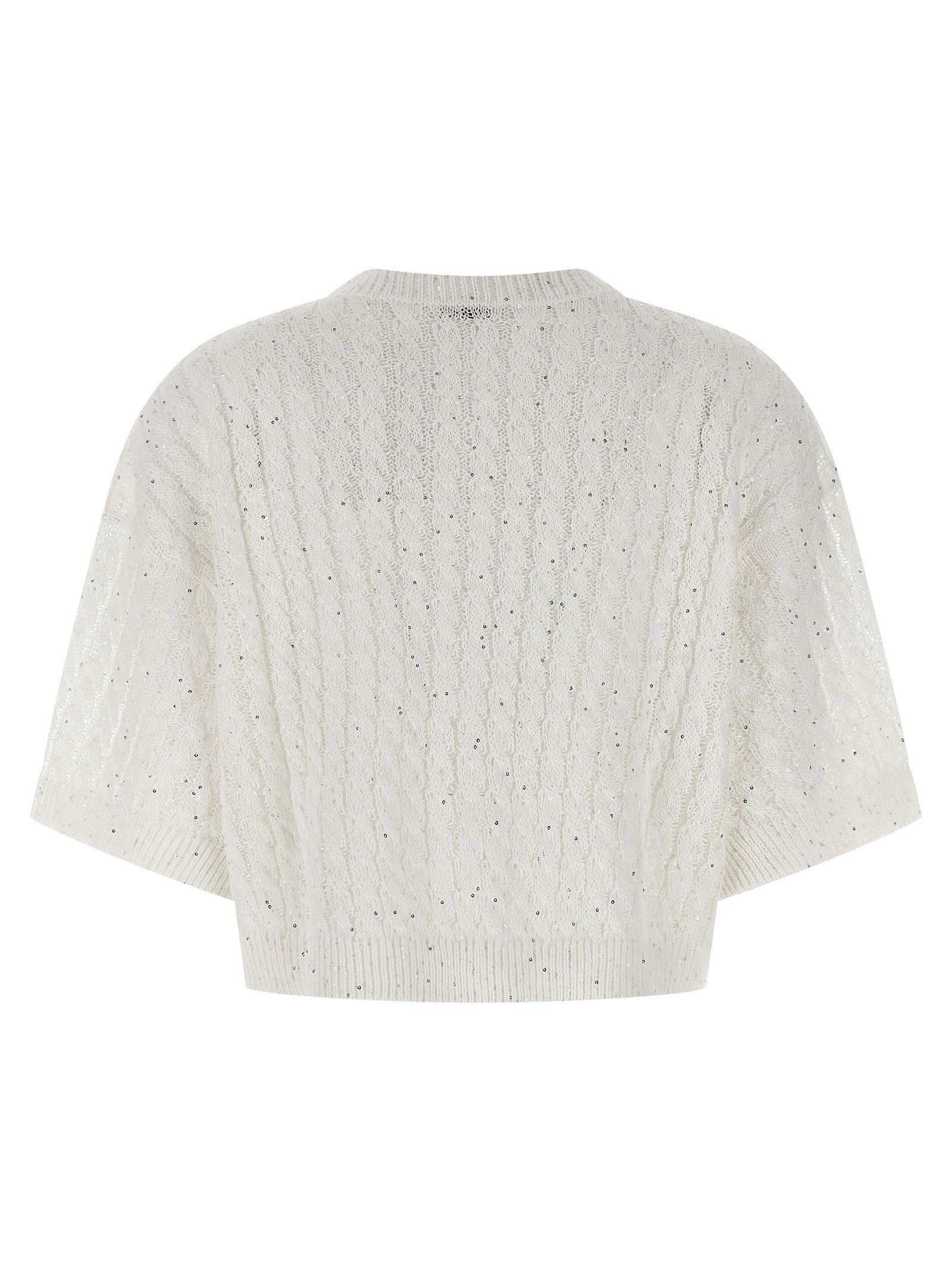 White Linen Cardigan
