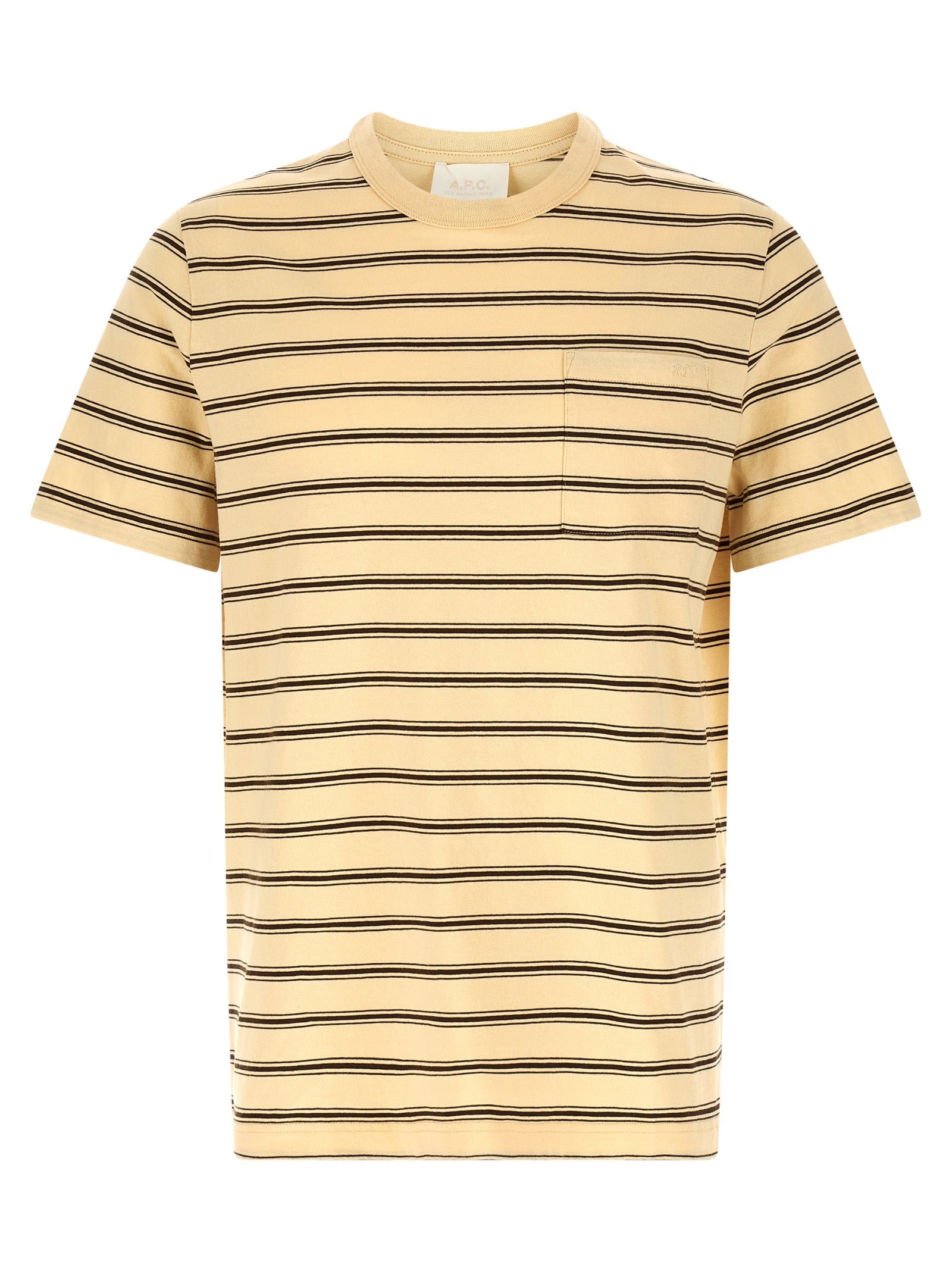 Beige Cotton T-Shirt
