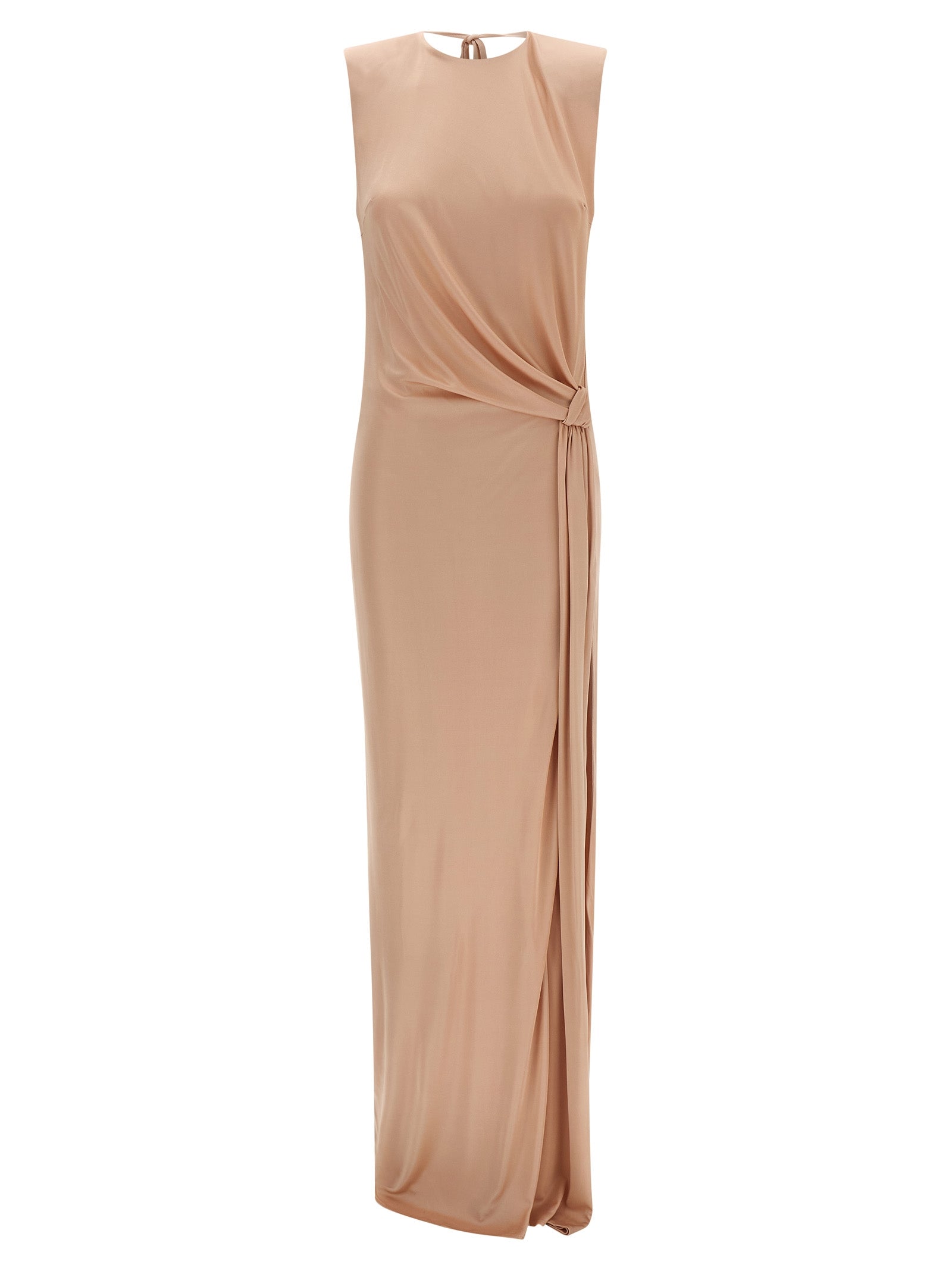 Multicolor Viscose Long Dress