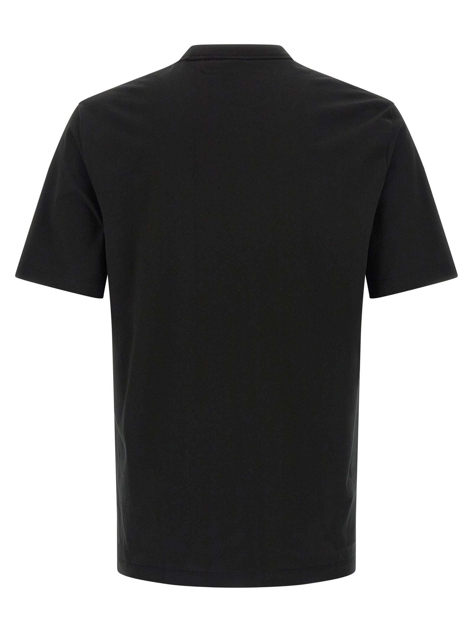 Black Cotton T-Shirt