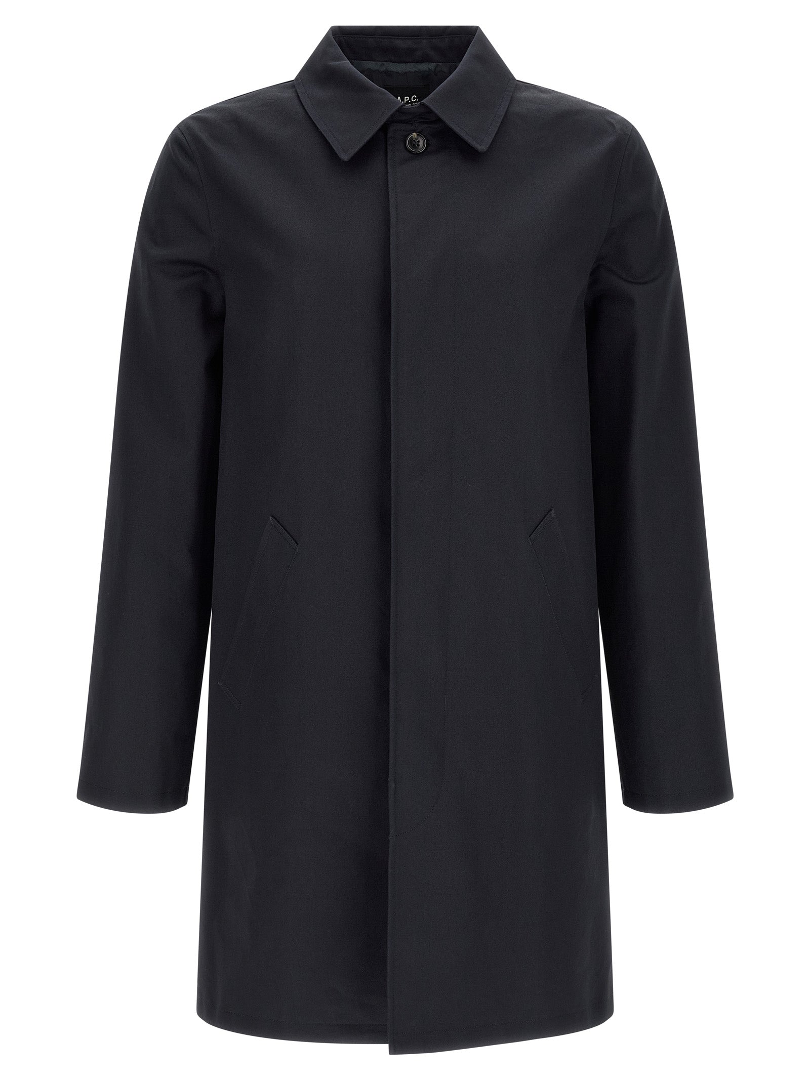 Blue Cotton Coat
