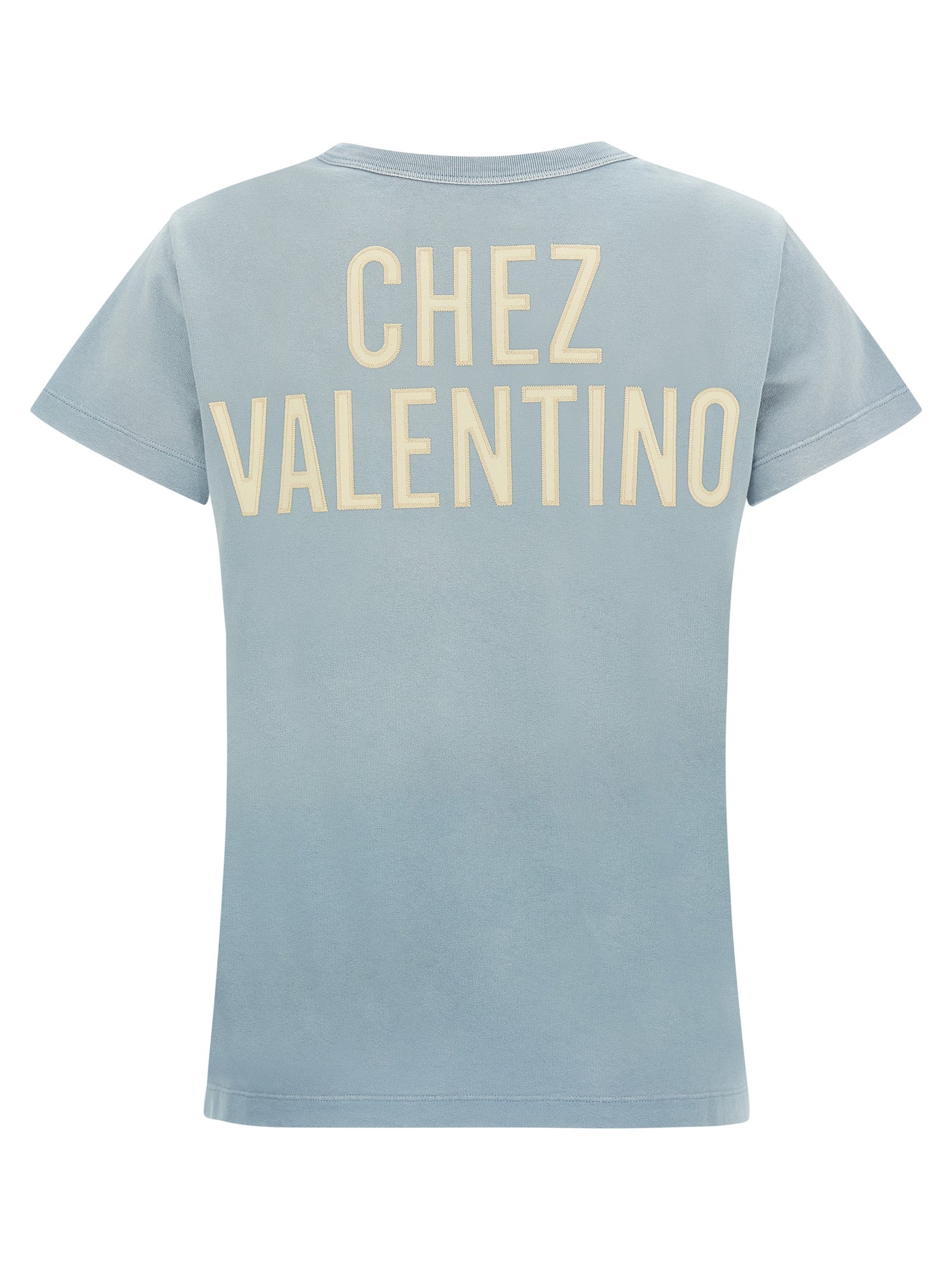 Blue Cotton T-Shirt