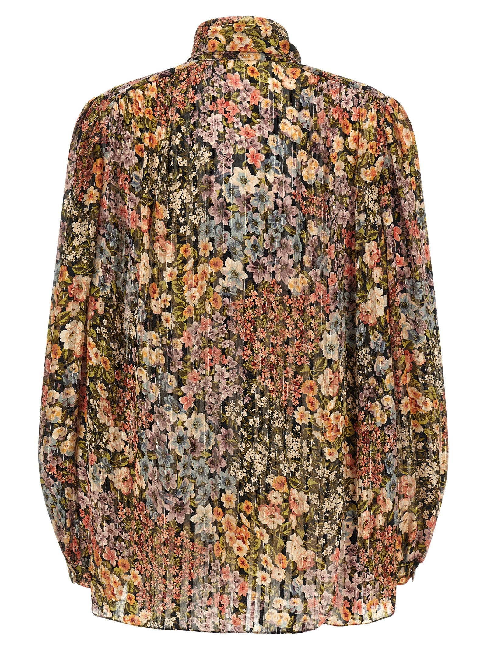 Multicolor Silk Blouse