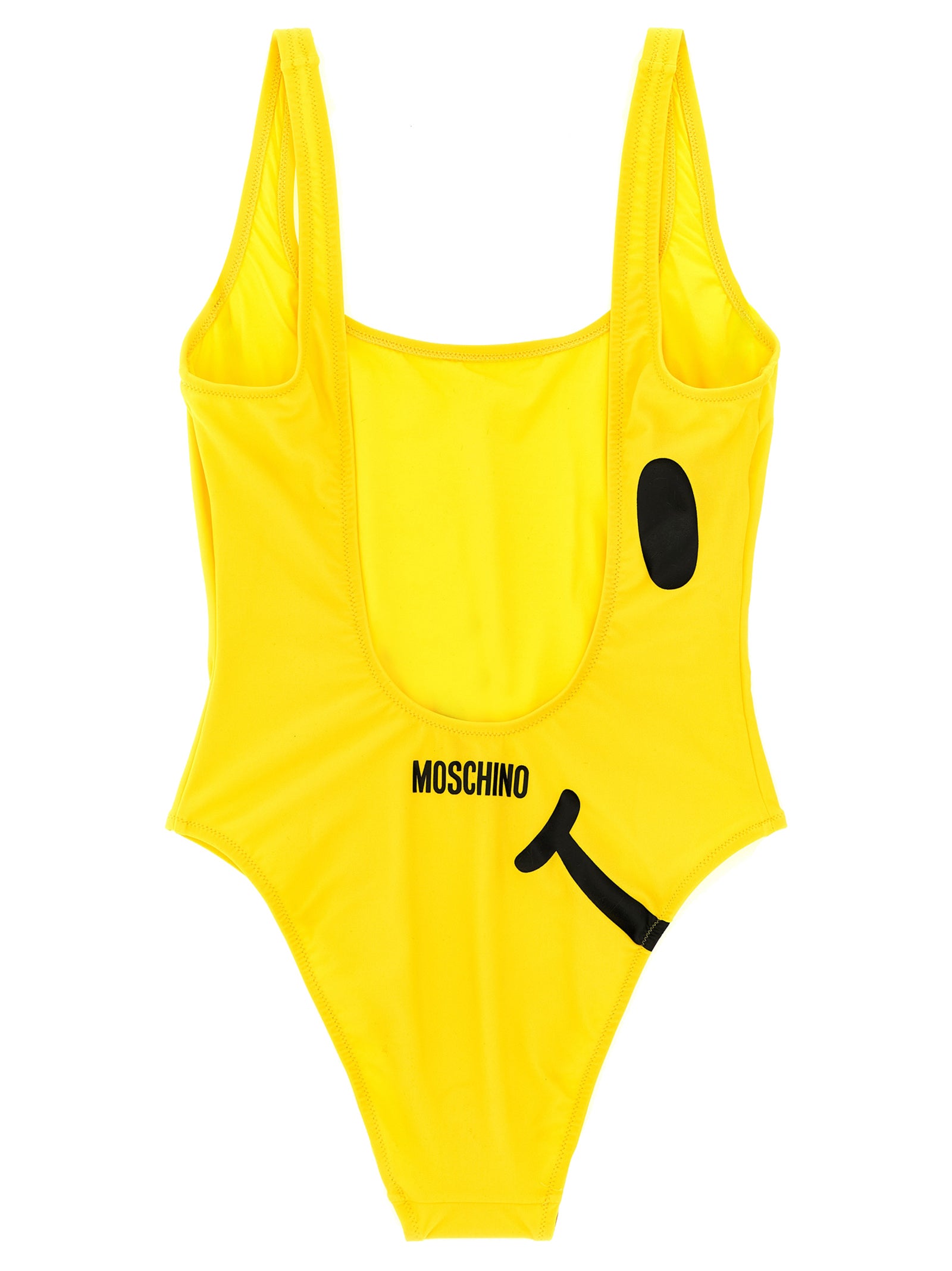 Bicolor Polyamide One-Piece Swimsuit