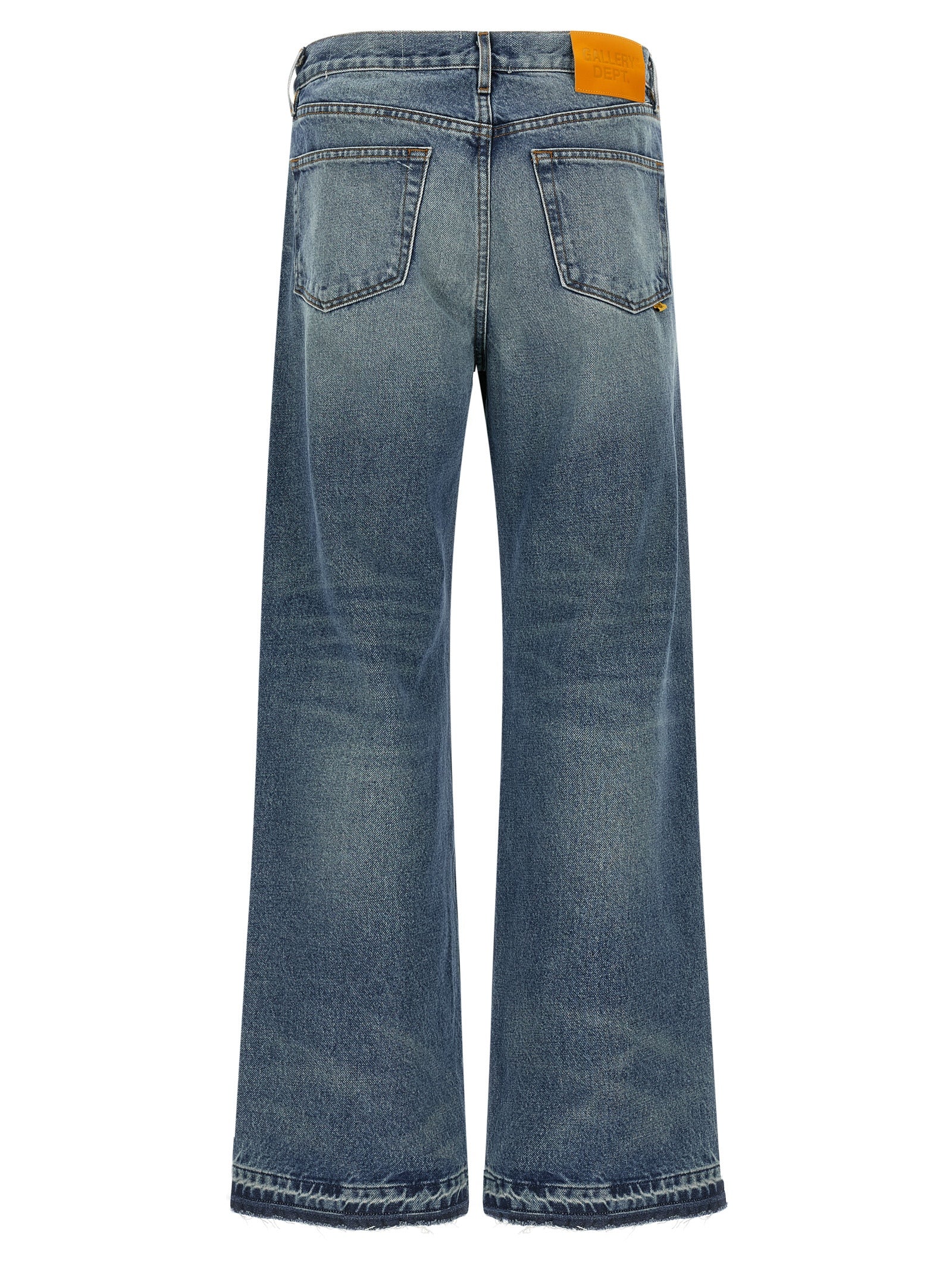 Blue Cotton Jeans Denim