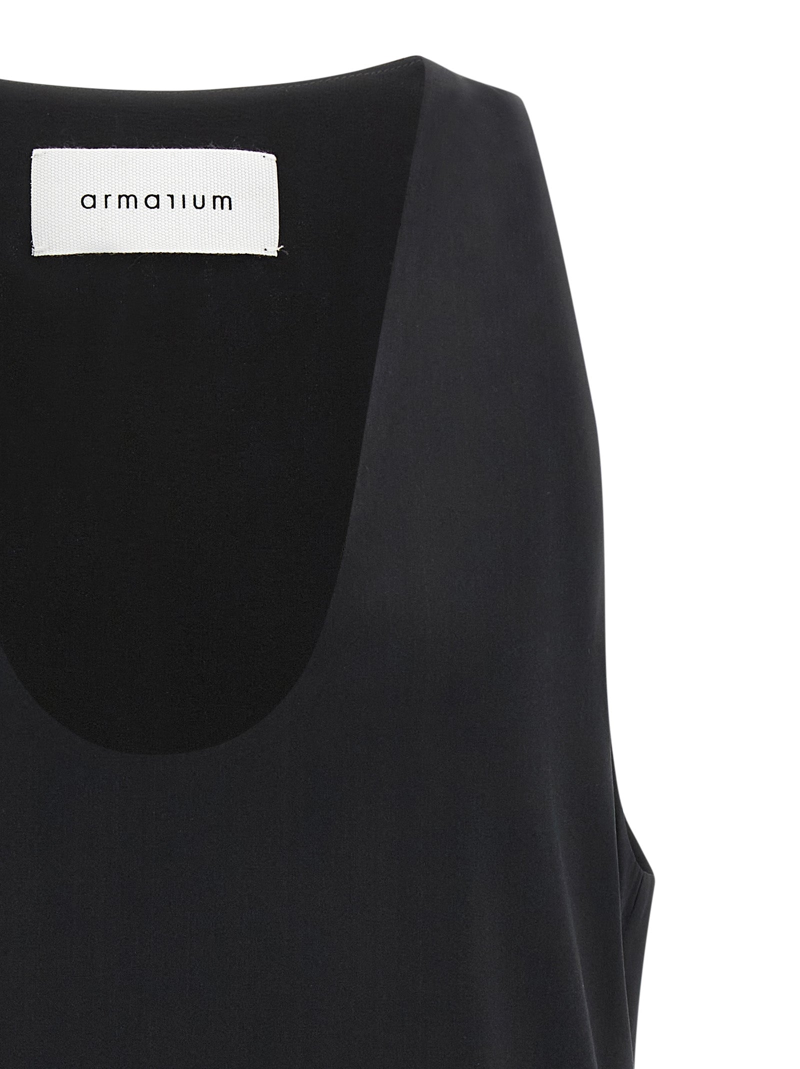 Black Silk Tank Tops