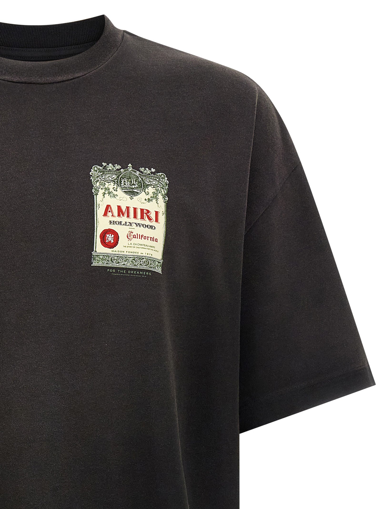 Black Cotton T-Shirt