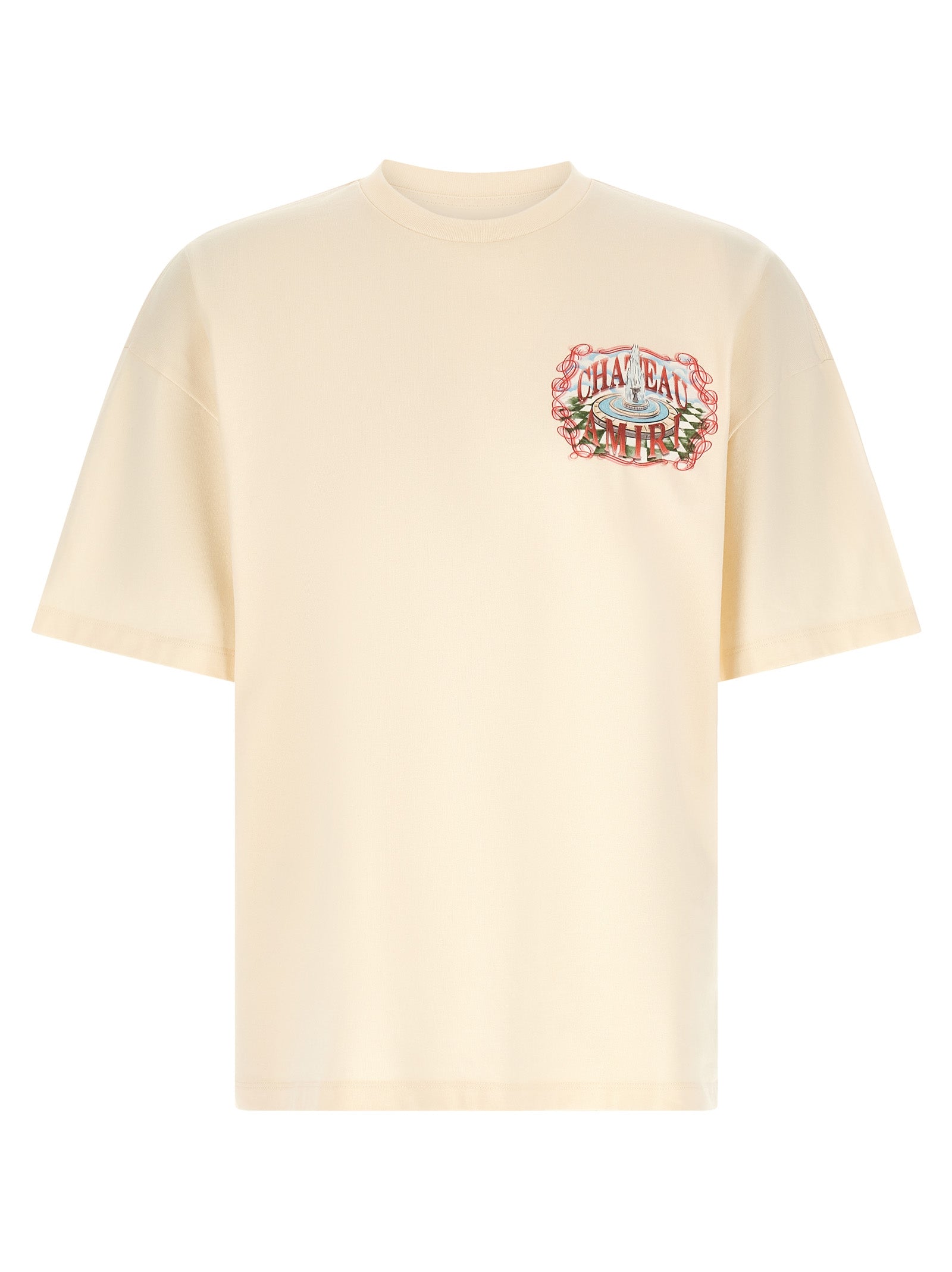 Beige Cotton T-Shirt