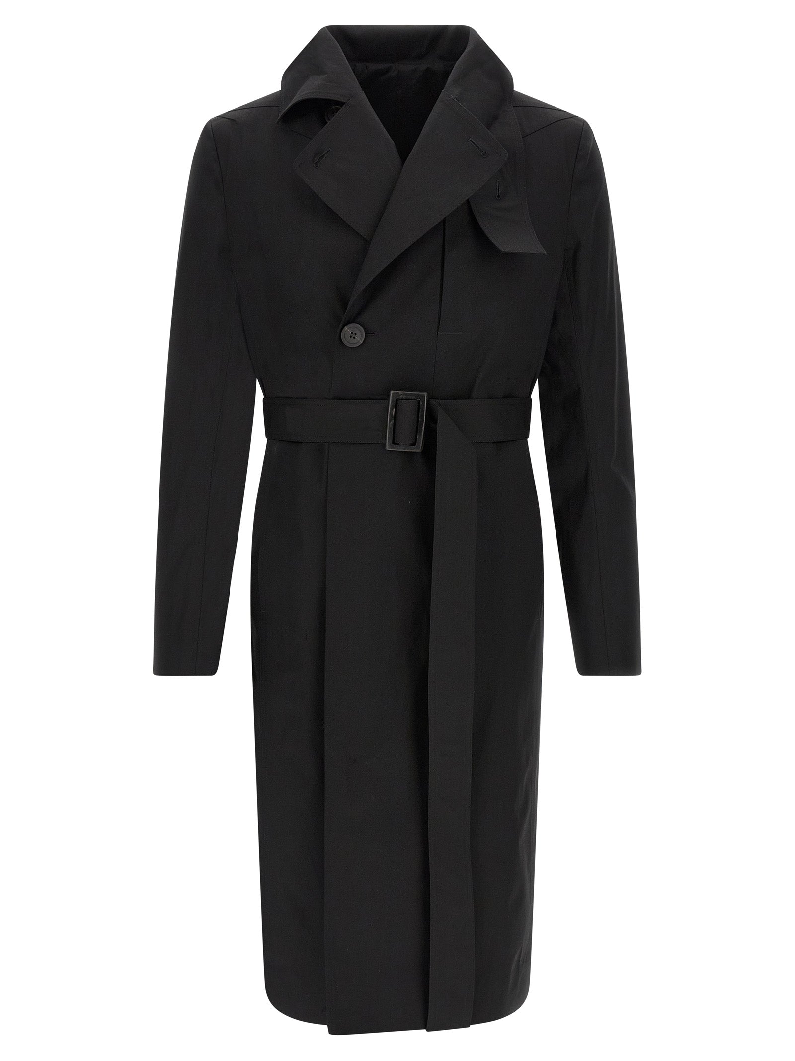 Black Cotton Coat