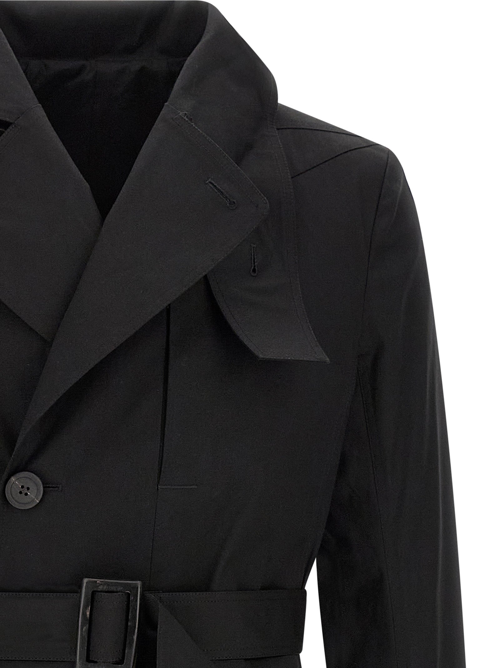 Black Cotton Coat