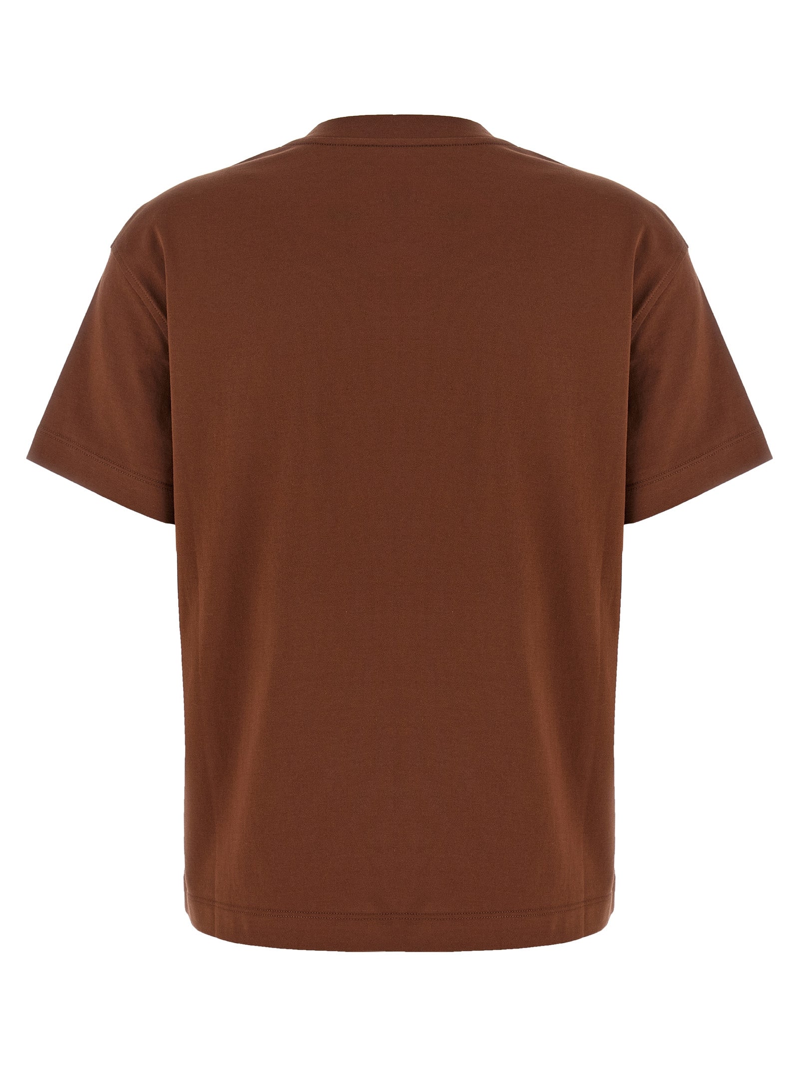 Brown Cotton T-Shirt