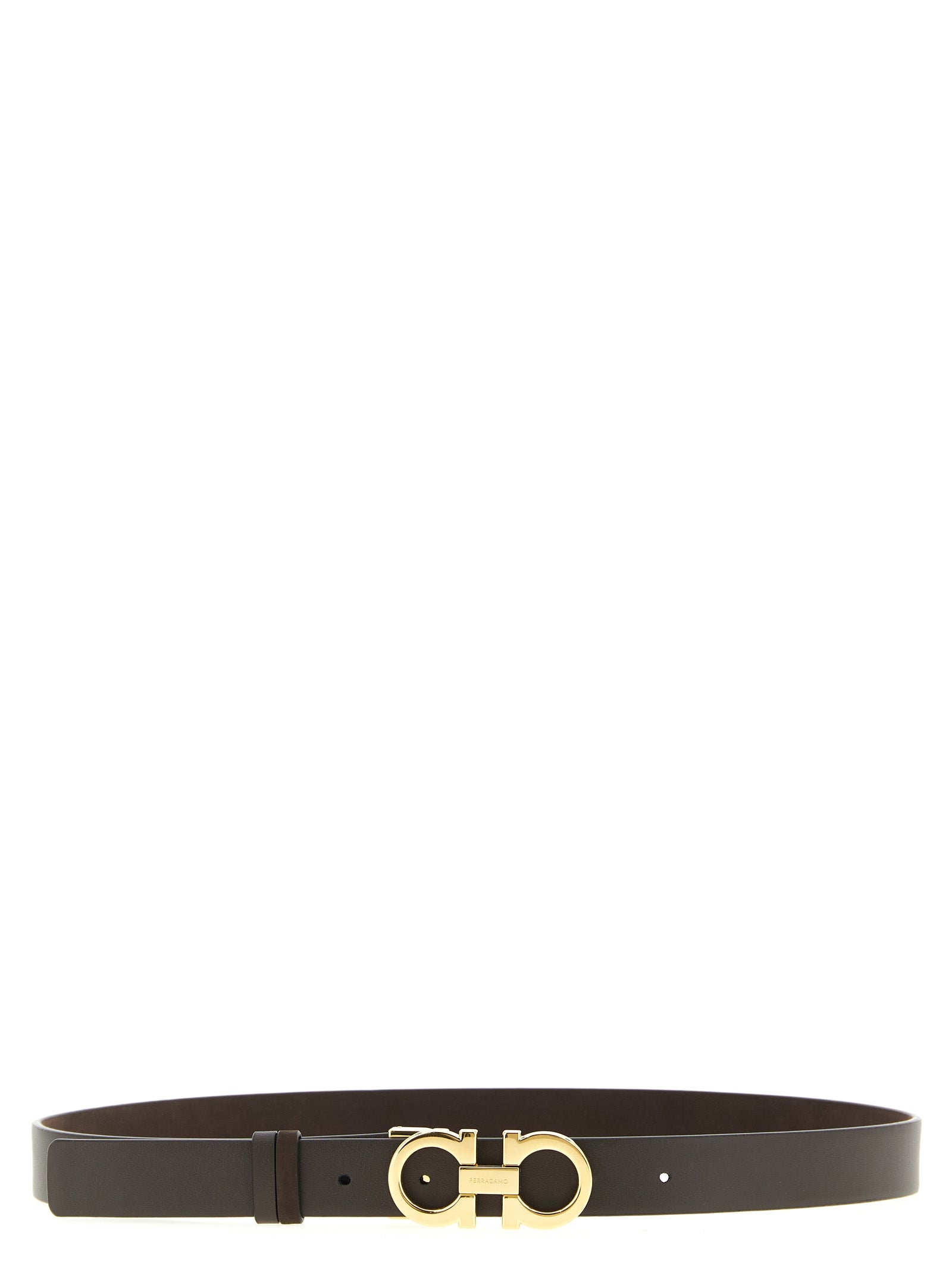 Brown Calfskin Regular Belt