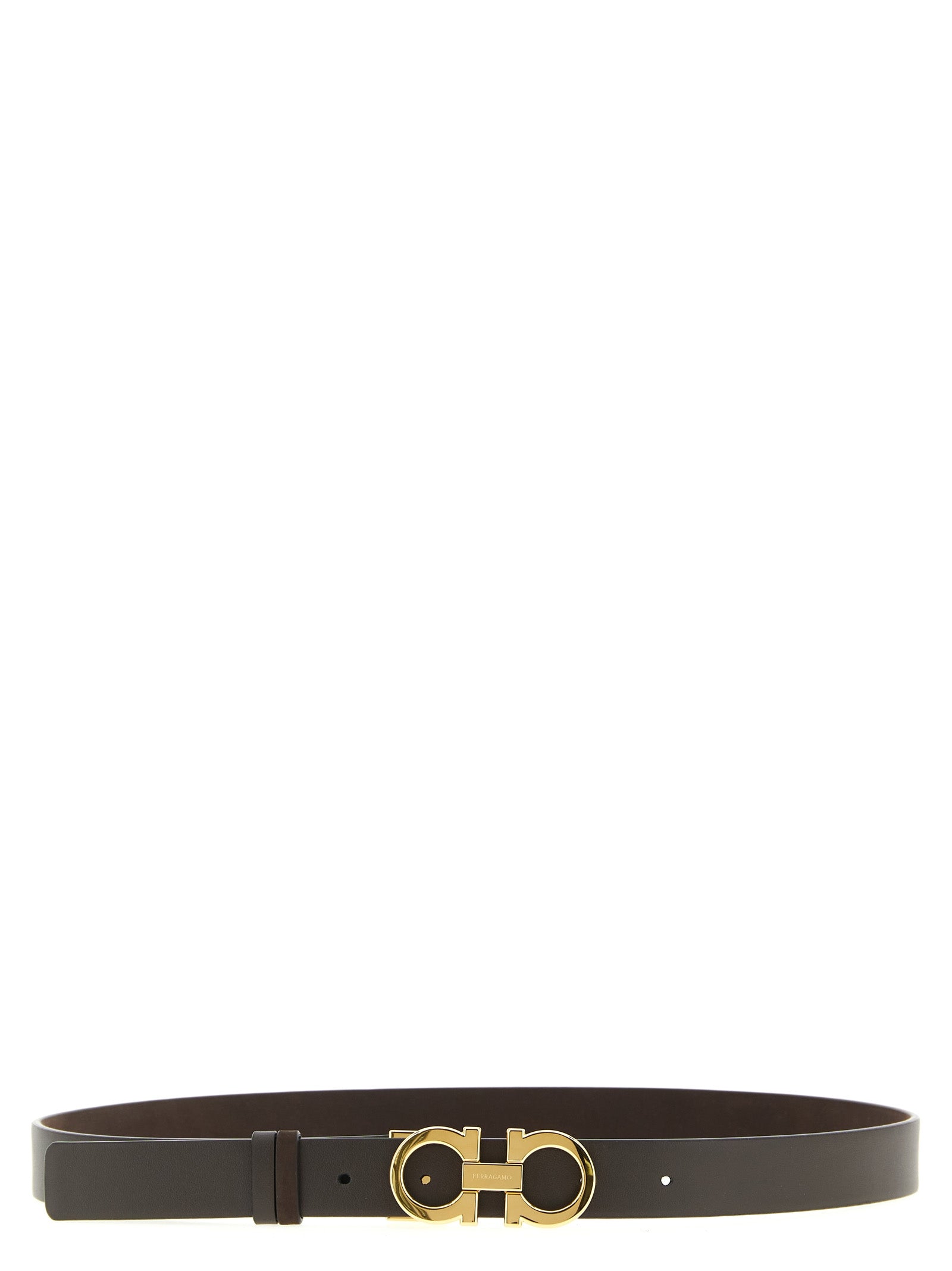 Brown Calfskin Regular Belt