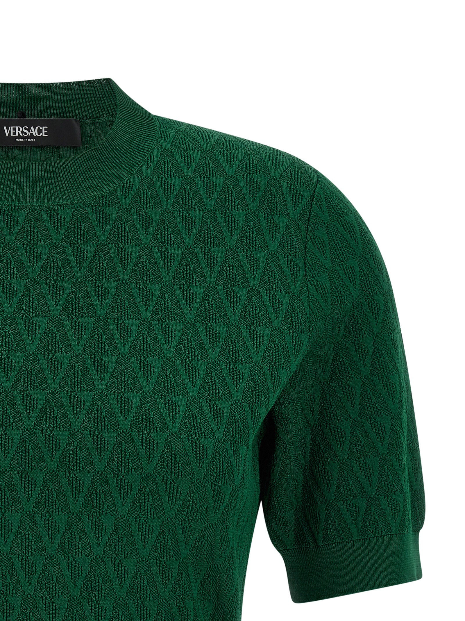 Bicolor Viscose T-Shirt
