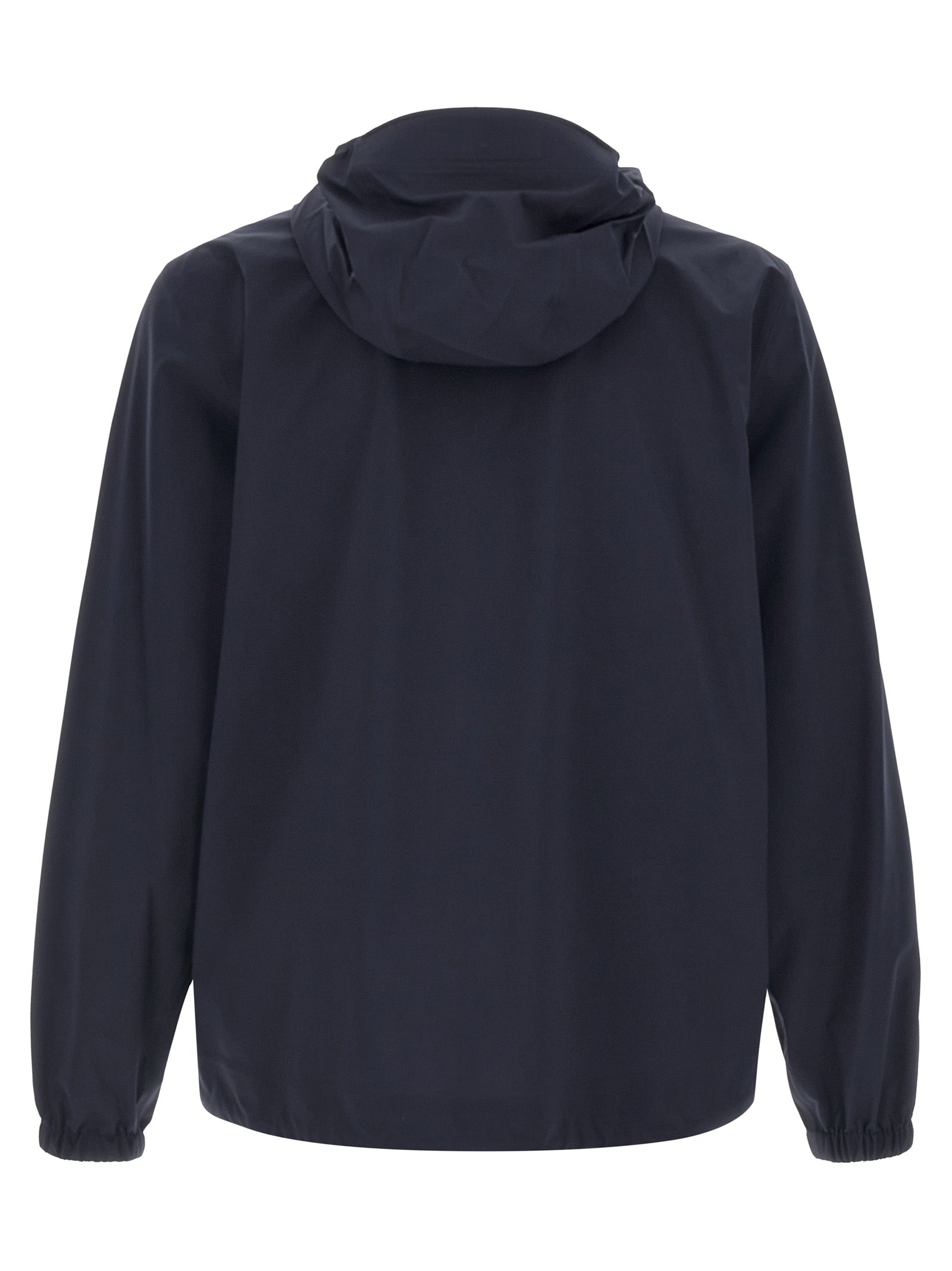 Blue Polyamide Shell Jacket