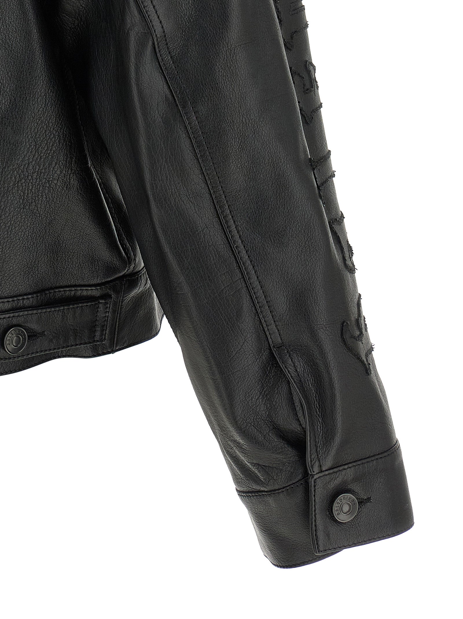 Black Buffalo Leather Leather Jacket