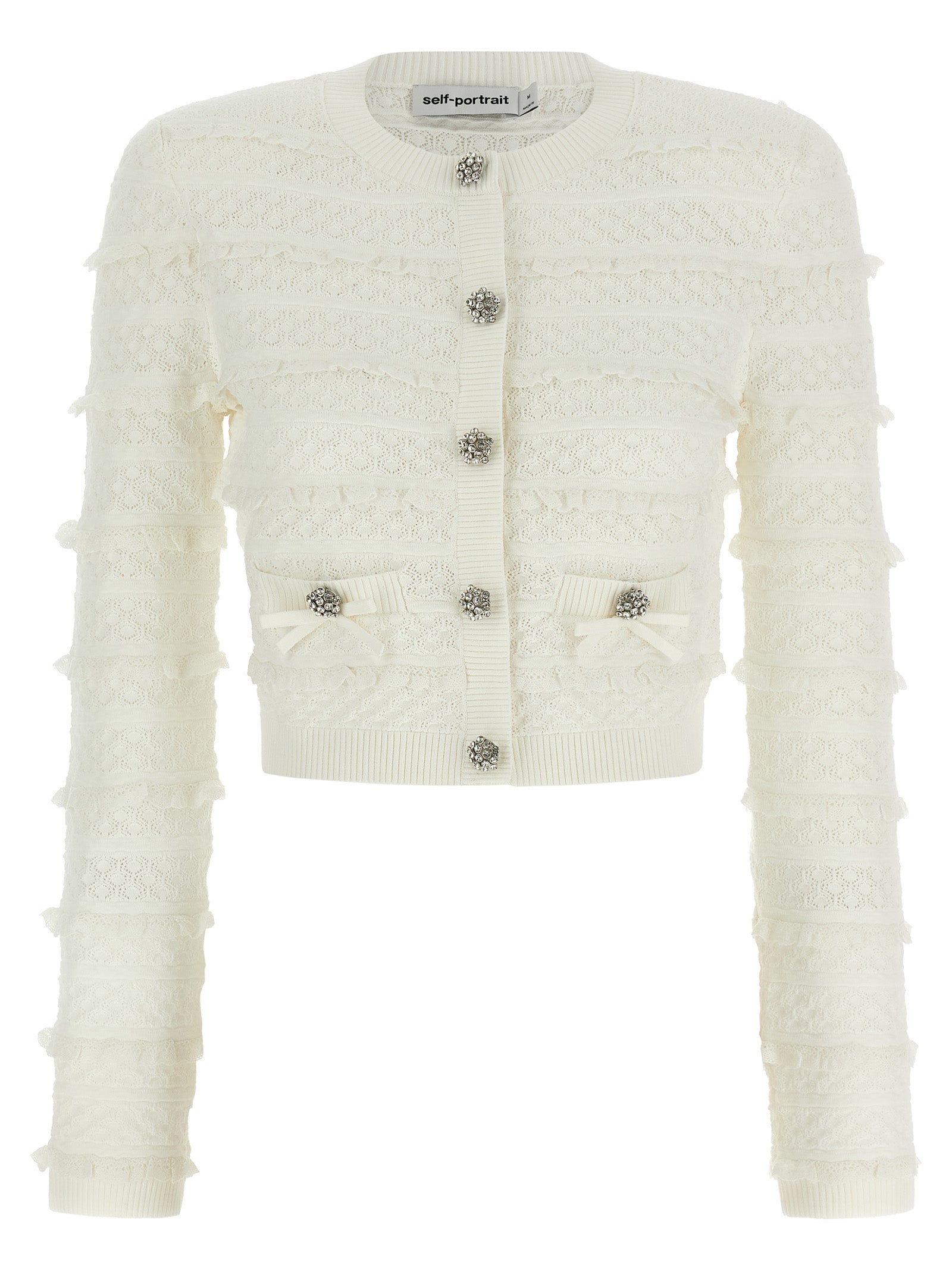 White Viscose Cardigan