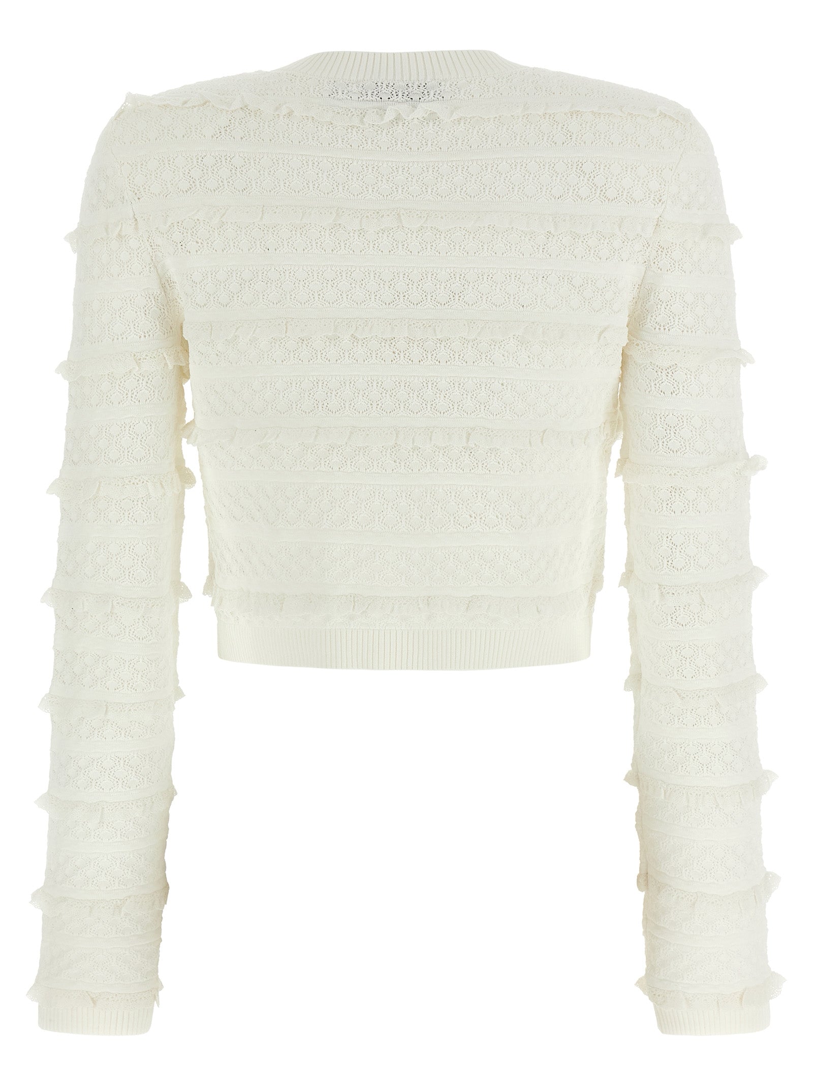 White Viscose Cardigan