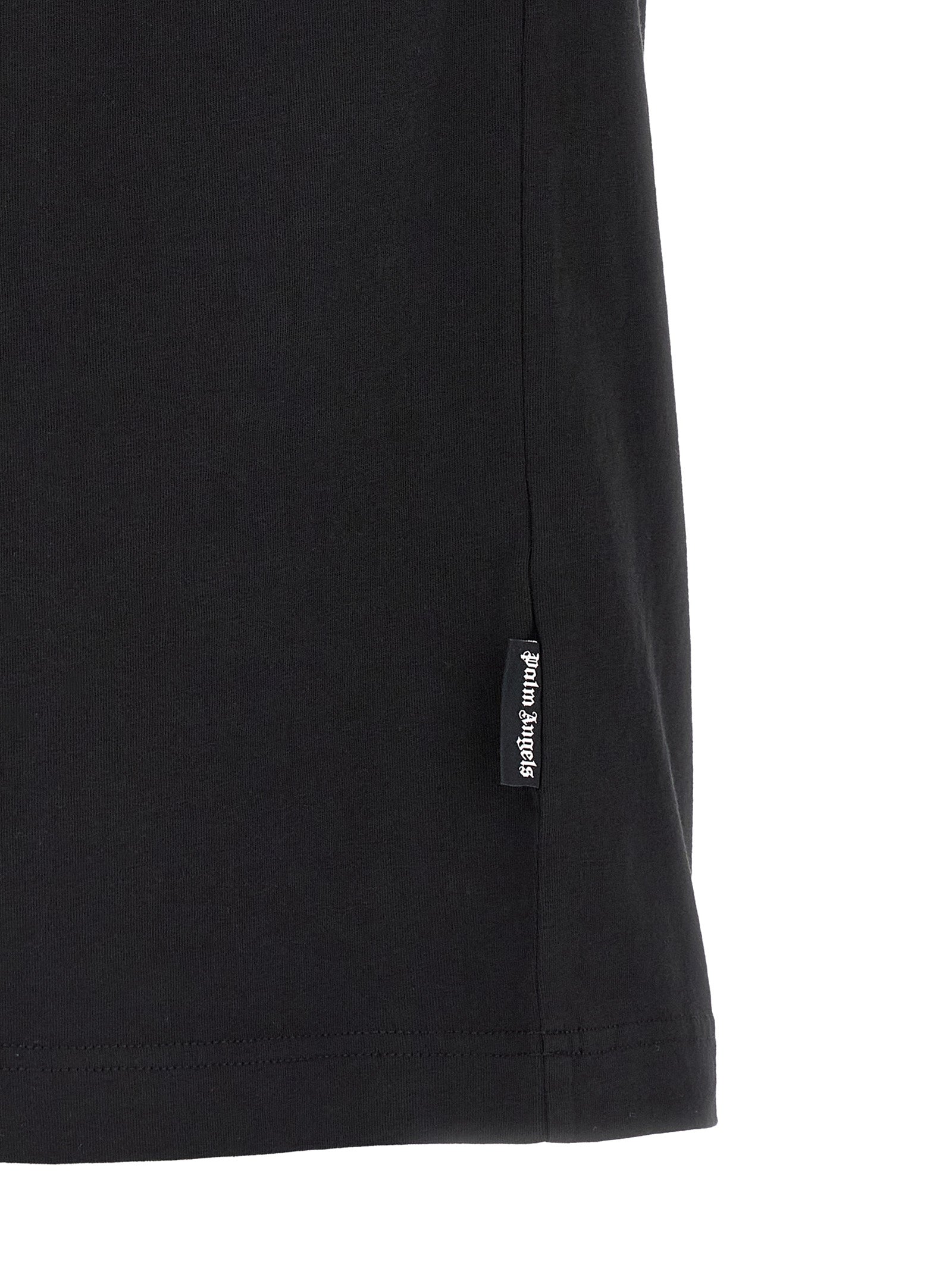 Palm Angels sort bomulls-T-skjorte