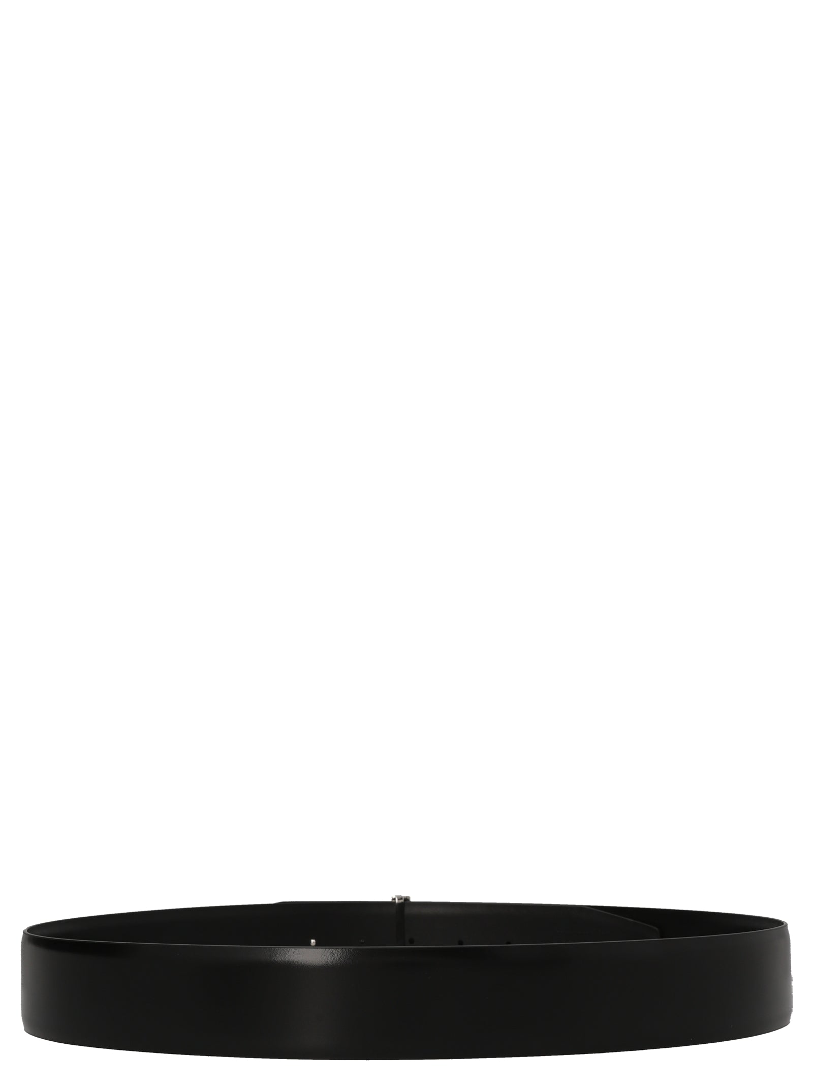 Cinturón regular de piel de becerro negra Tom Ford