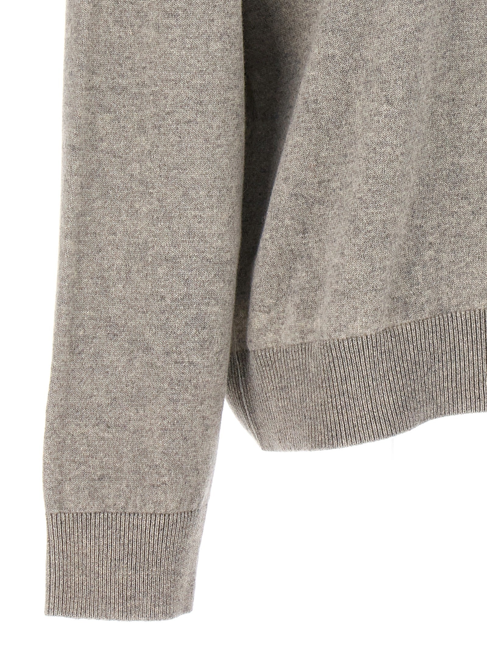 Gray Cashmere Cardigan