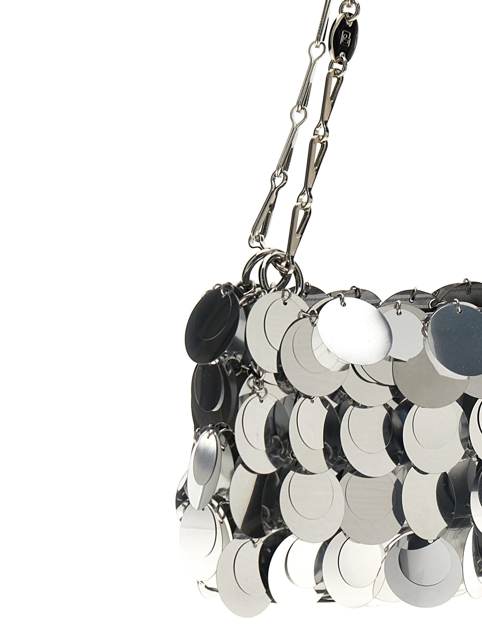 Silver Brass Shoulder Bag