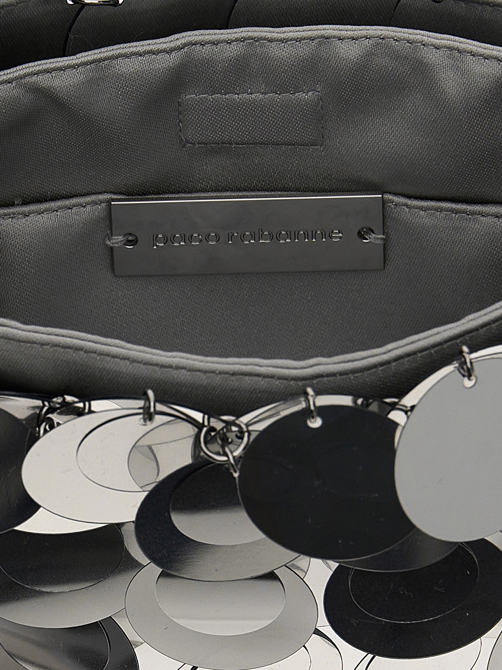 Silver Brass Shoulder Bag