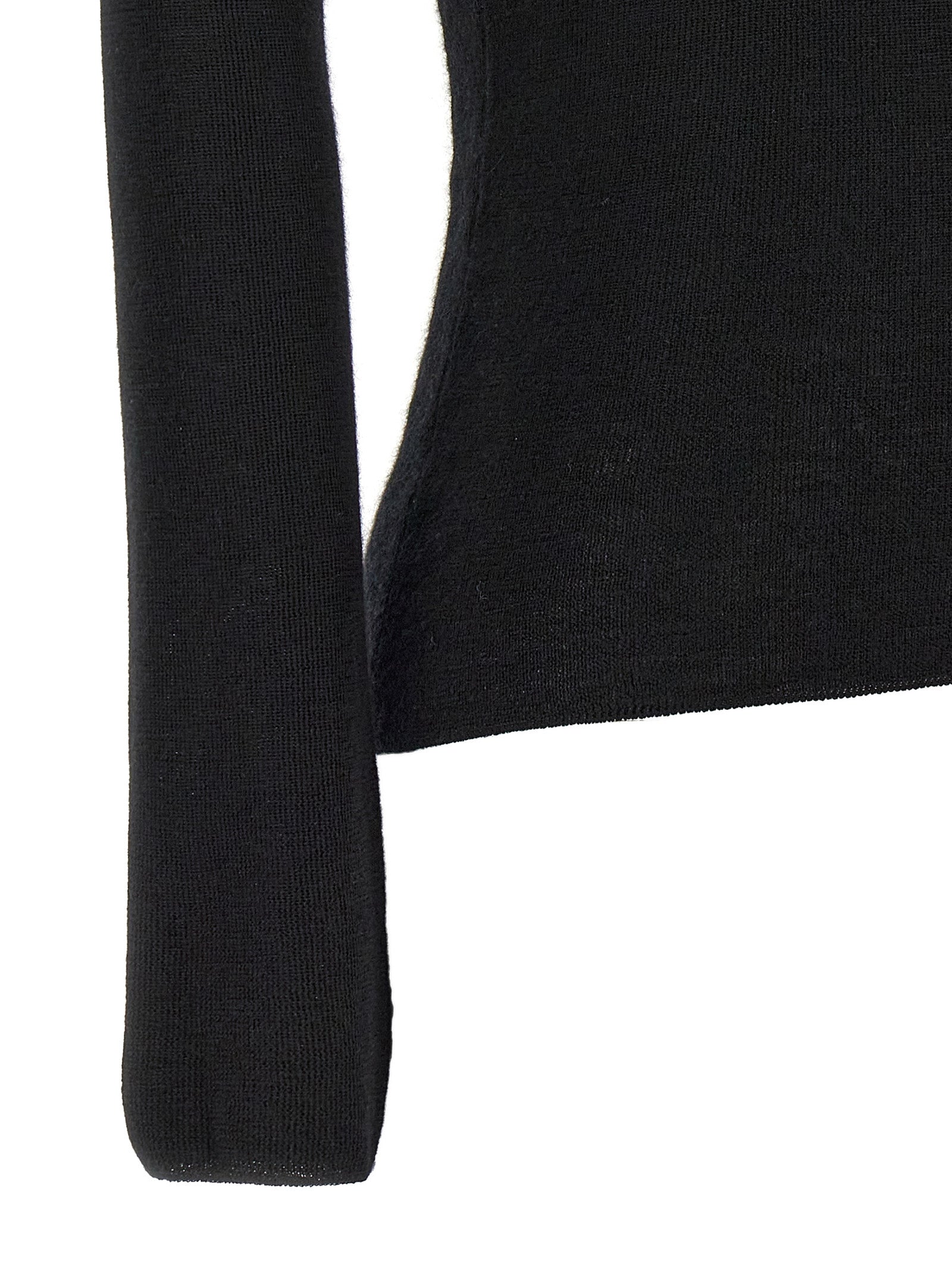 Black Cashmere Cardigan