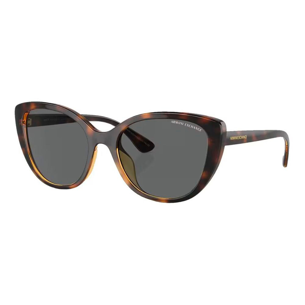 Armani Exchange brune sprøytestøpte solbriller