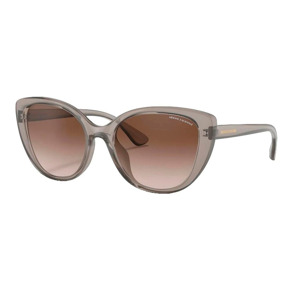 Armani Exchange brune sprøytestøpte solbriller