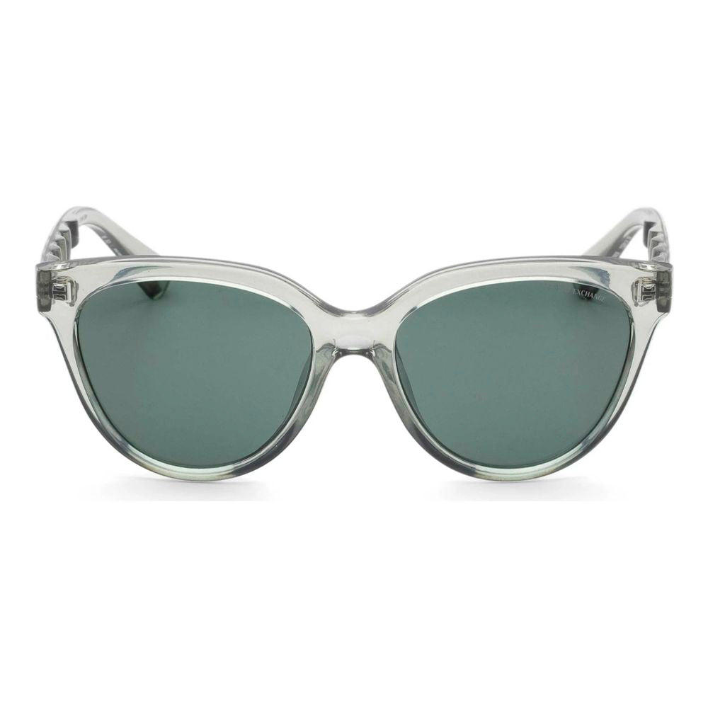 Armani Exchange Transparente solbriller i innsprøytet materiale