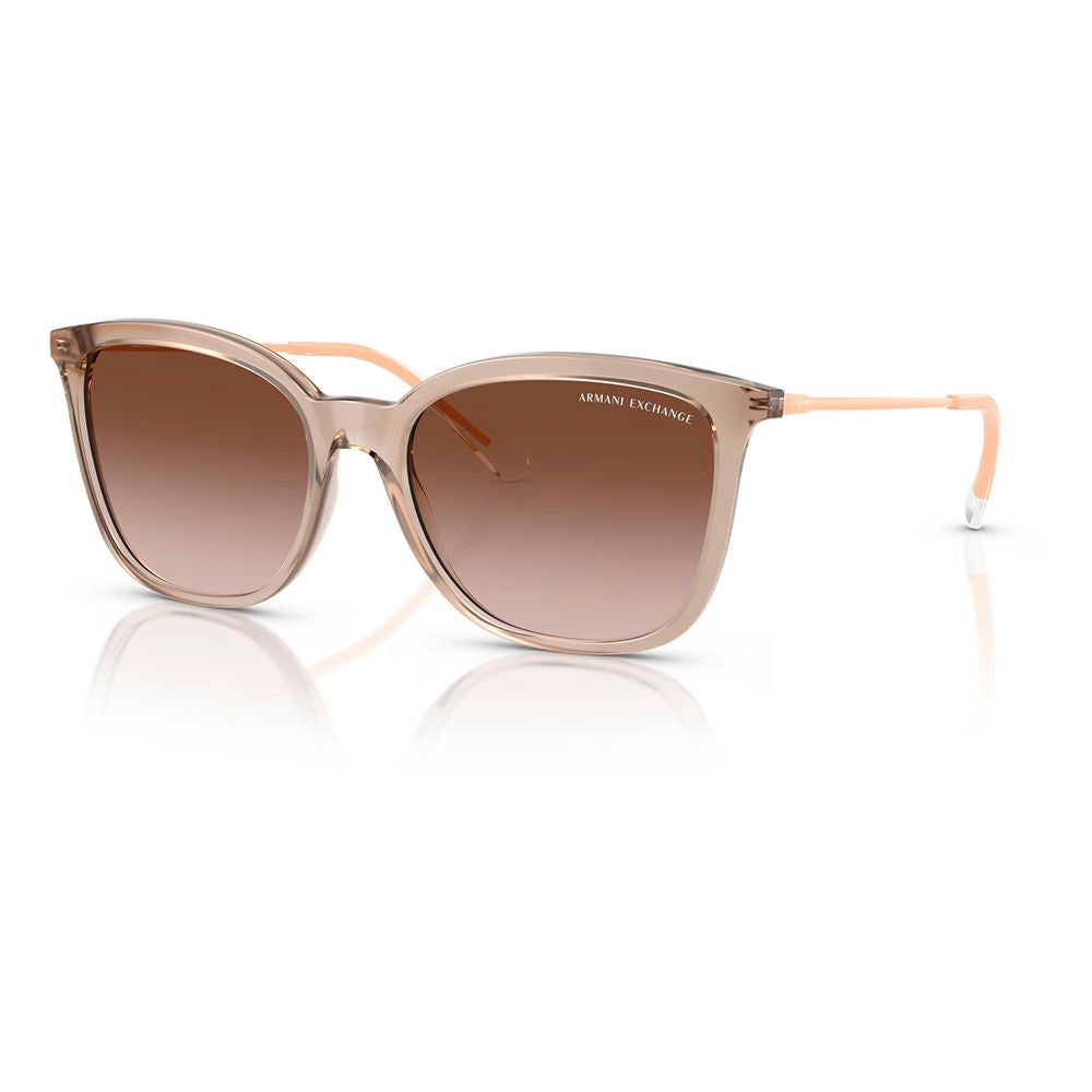 Armani Exchange Beige Injected Solbriller