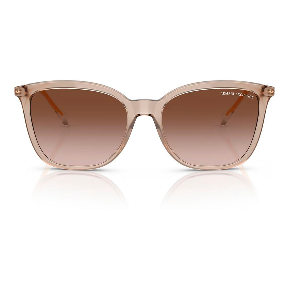 Armani Exchange Beige Injected Solbriller