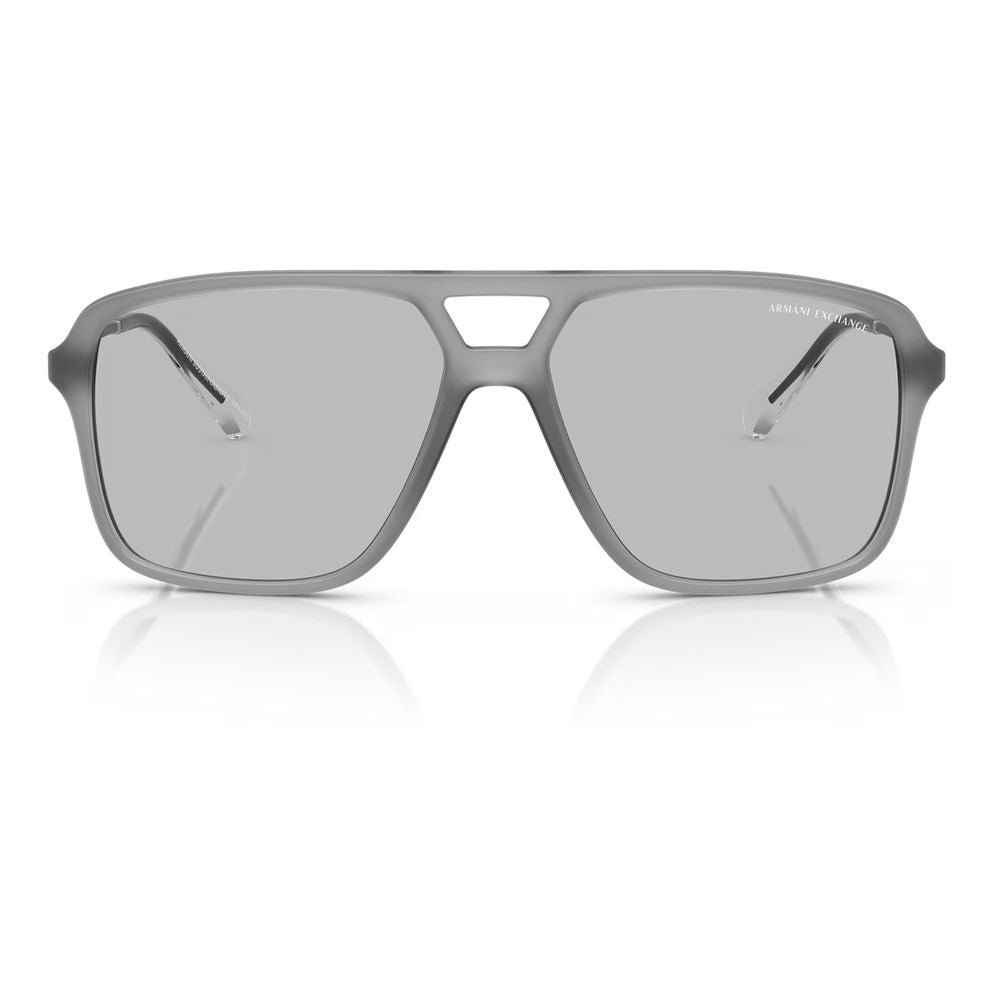 Armani Exchange Grå Innsprøytede Solbriller