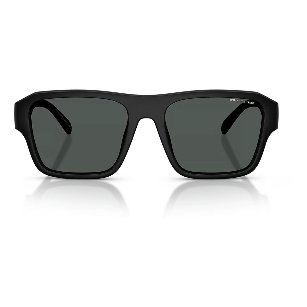 Armani Exchange brune, sprøytestøpte solbriller