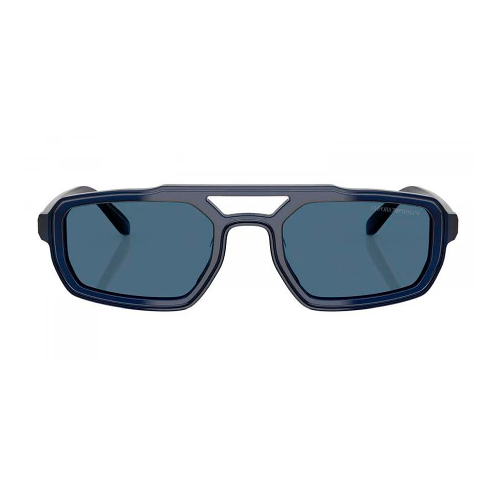 Emporio Armani solbriller i blå acetat